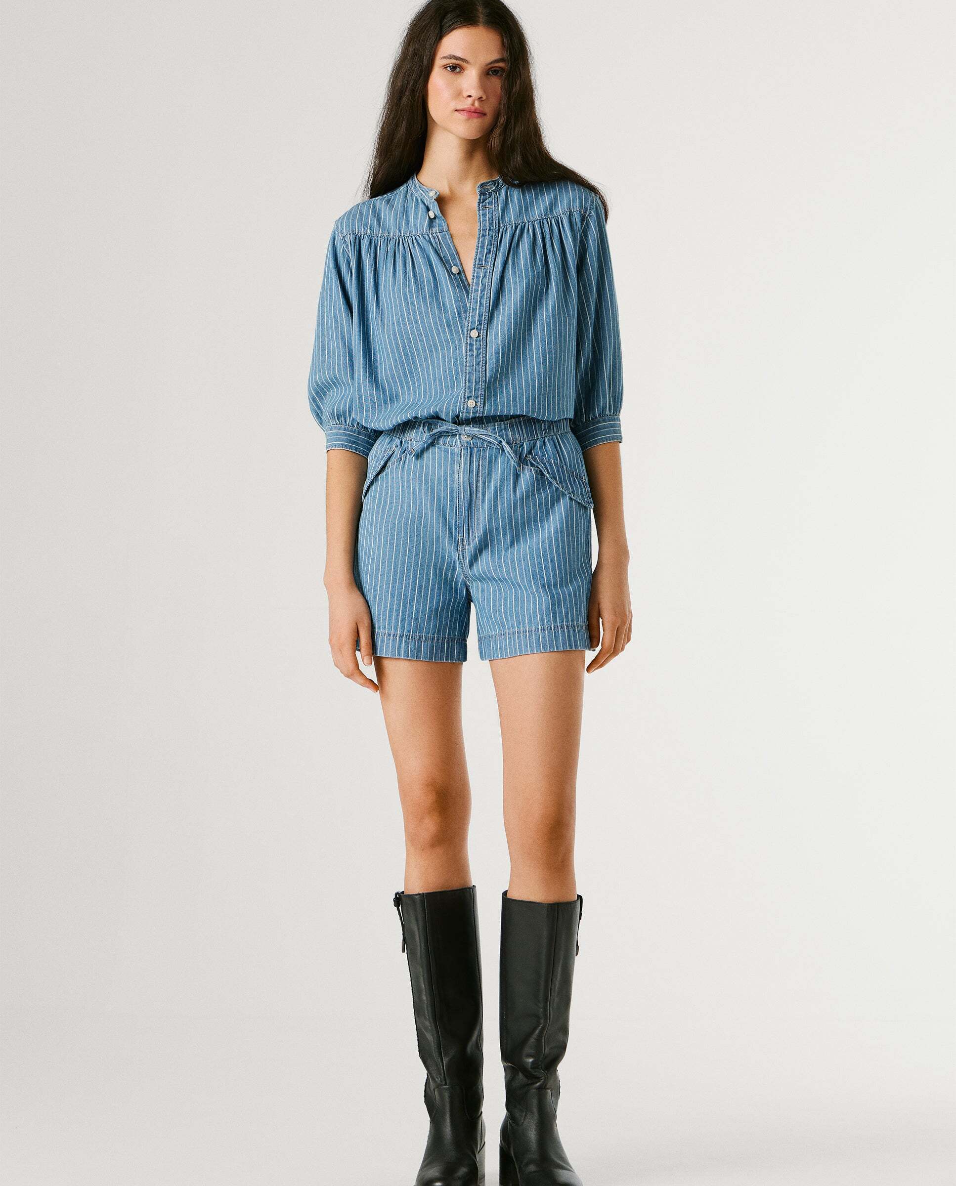 Pepe Jeans - Shorts vaquero de mujer fit relaxed.