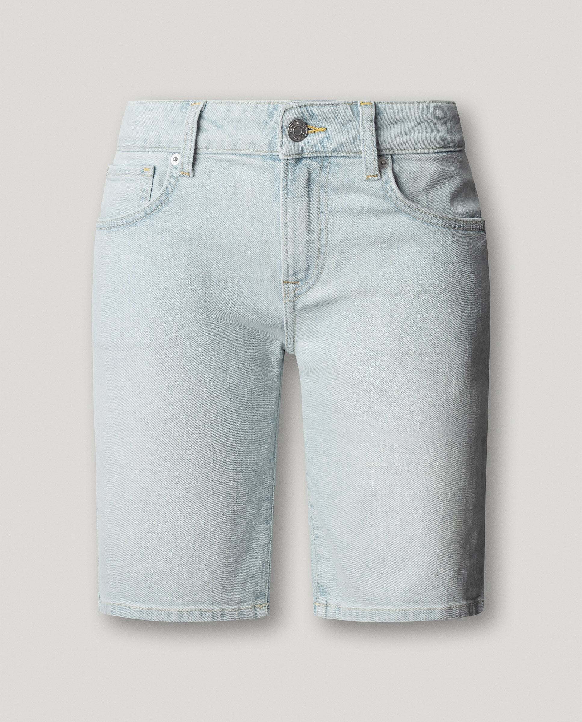 Shorts vaquero de mujer fit slim - Pepe Jeans - Gris Gris-9