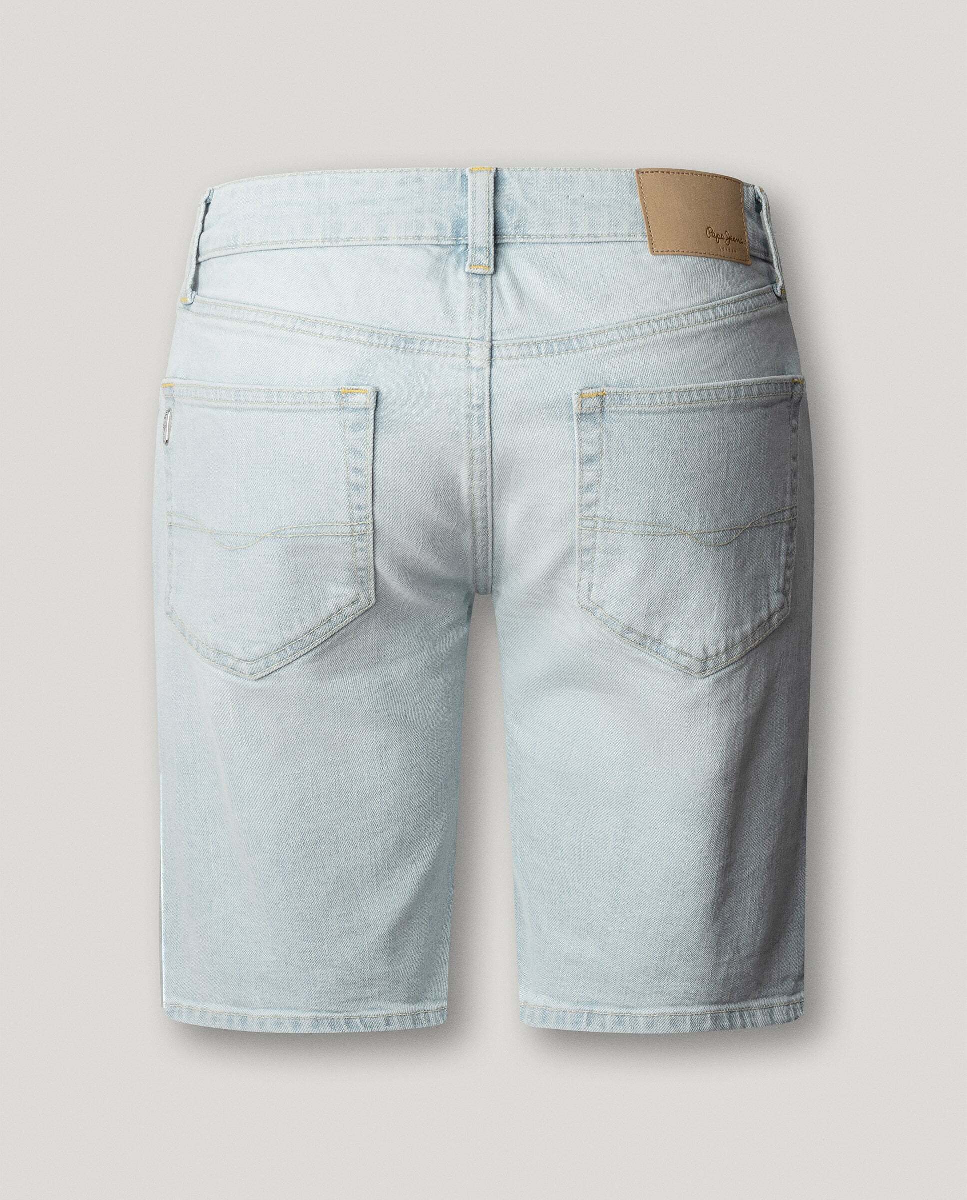 Shorts vaquero de mujer fit slim - Pepe Jeans - Gris Gris-8