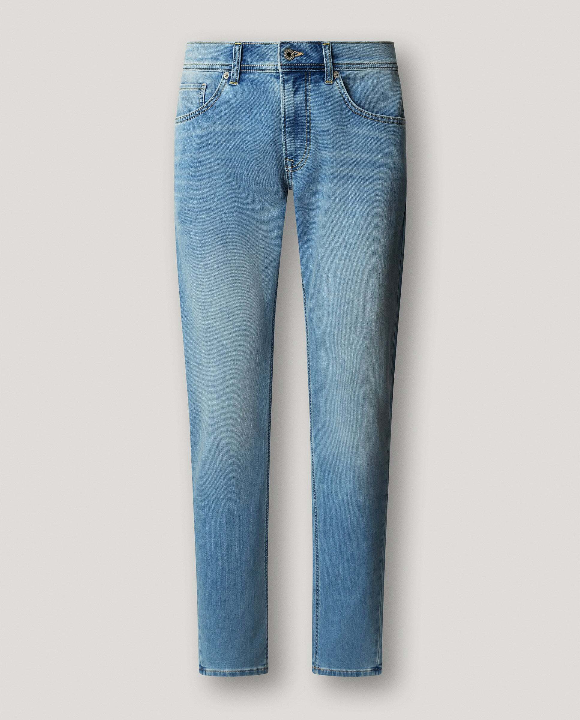 Track- jeans fit slim y tiro regular - Pepe Jeans - Azul denim Azul denim-9