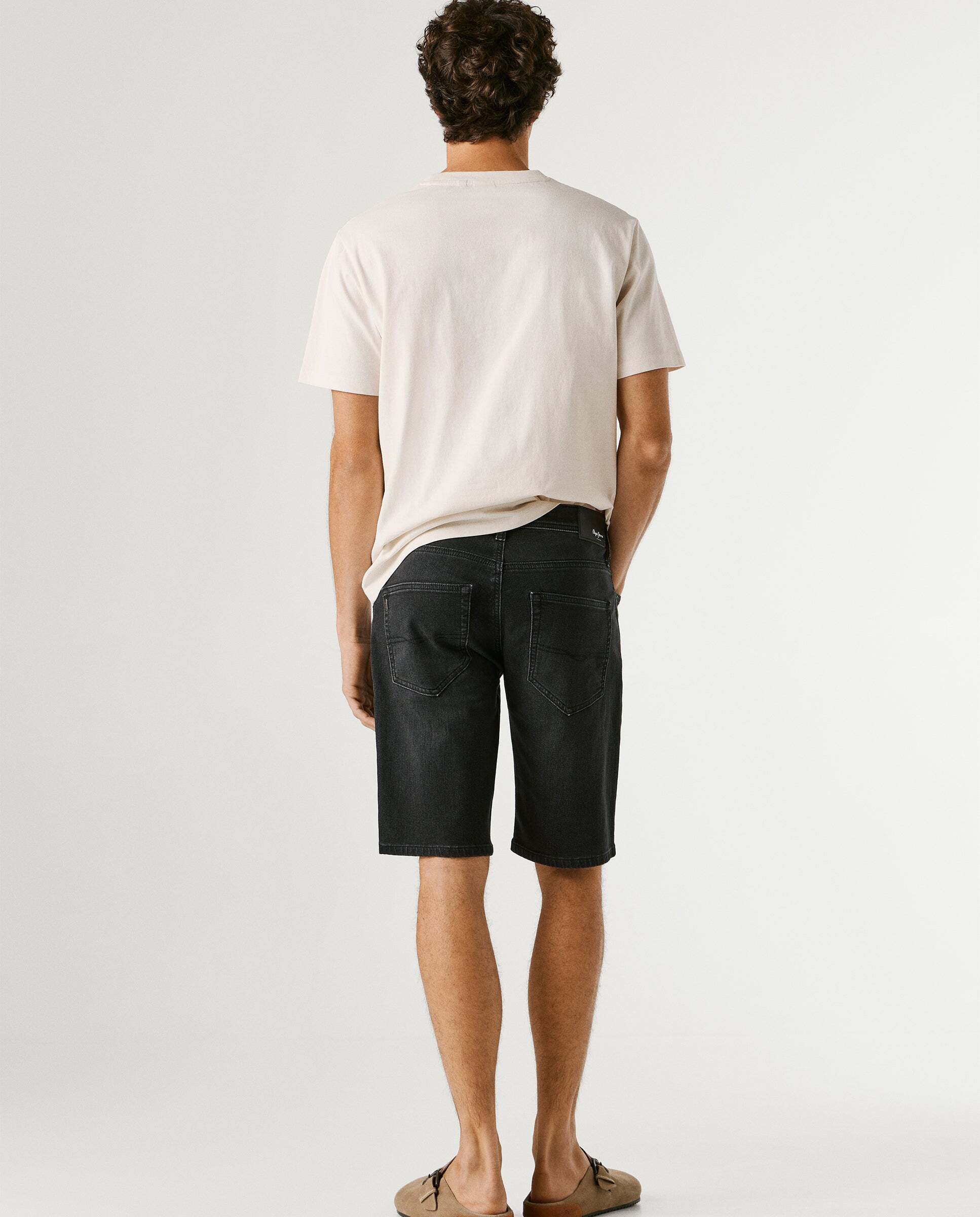 Bermuda vaquera de hombre fit slim - Pepe Jeans - Azul Azul-4