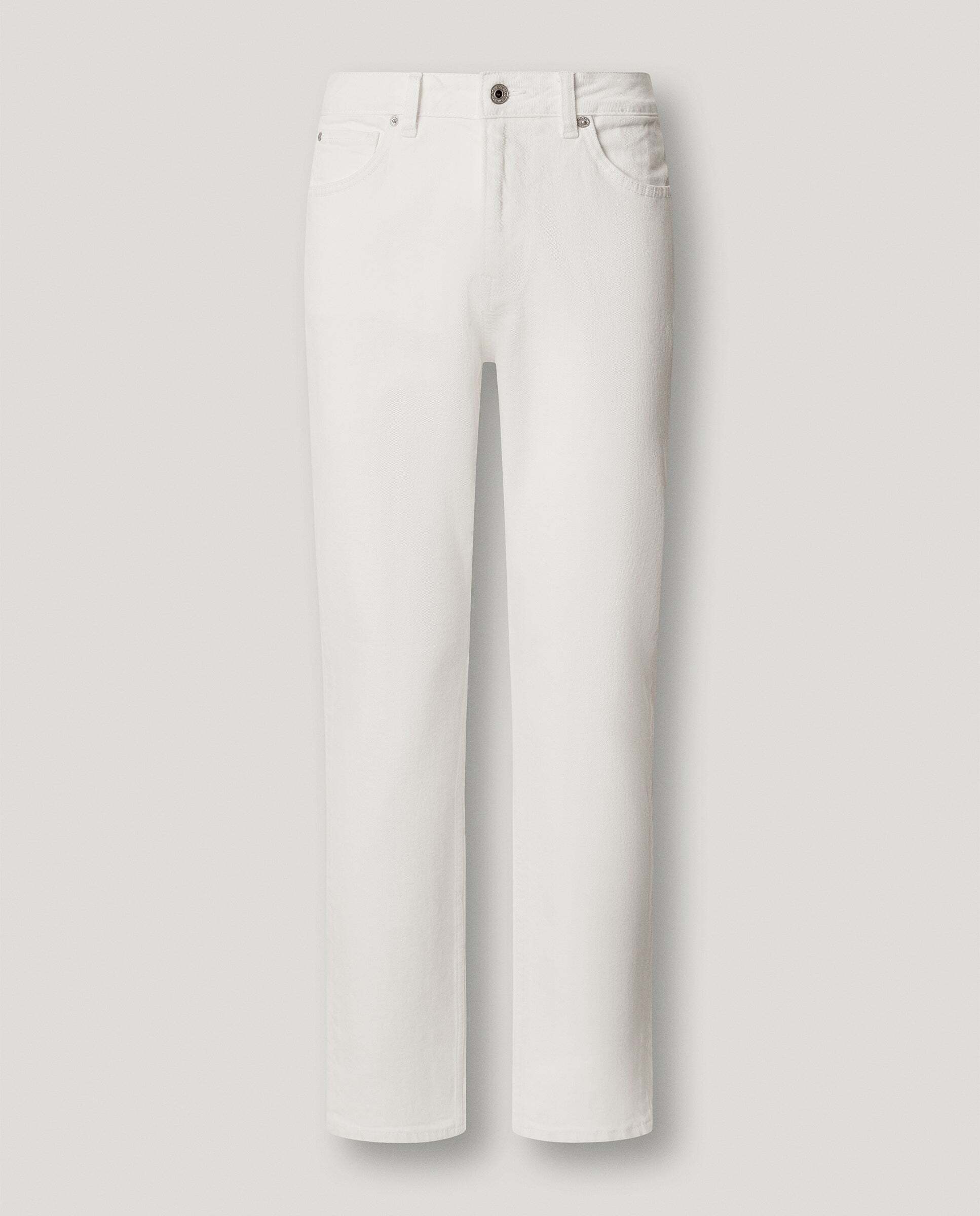 Vaquero de mujer fit taper y tiro alto - Pepe Jeans - Gris Blanco-9