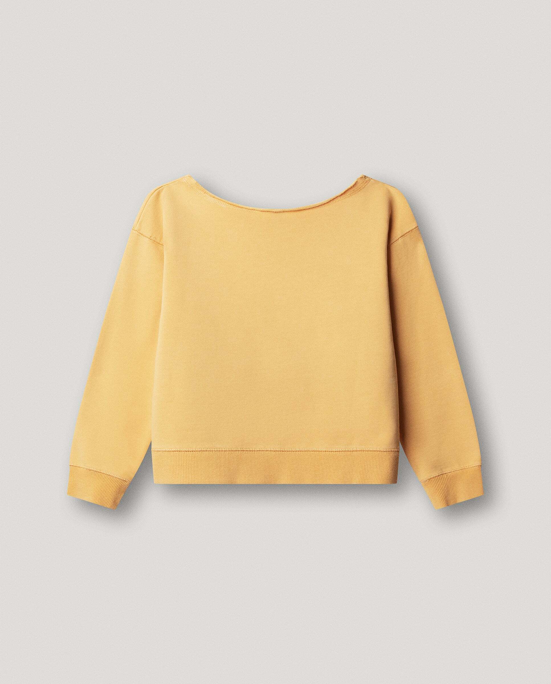 Sudadera con cuello abierto Gemma de niña - Pepe Jeans - Naranja Naranja-3