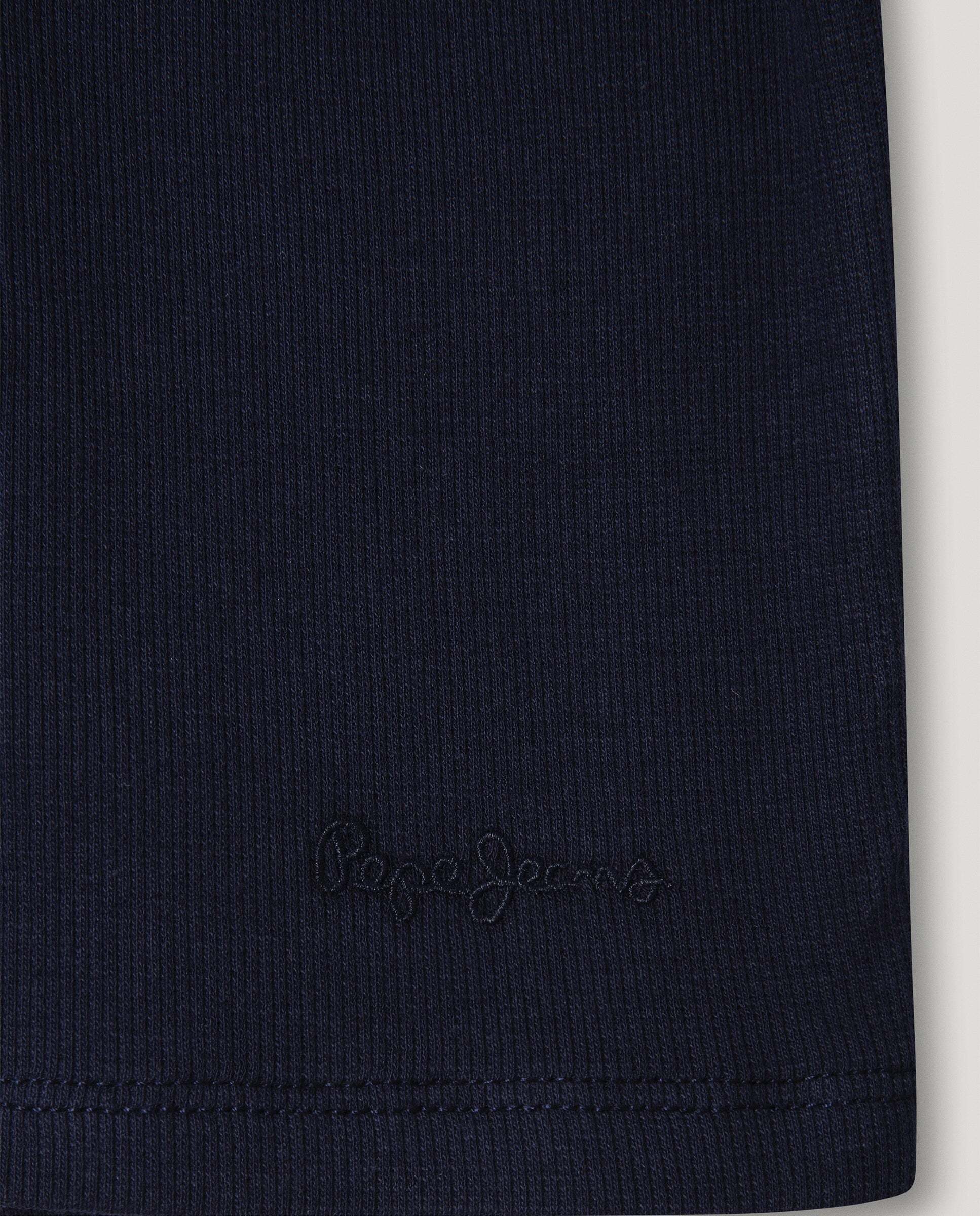 Top de canalé Angy de niña - Pepe Jeans - Azul marino Azul marino-2