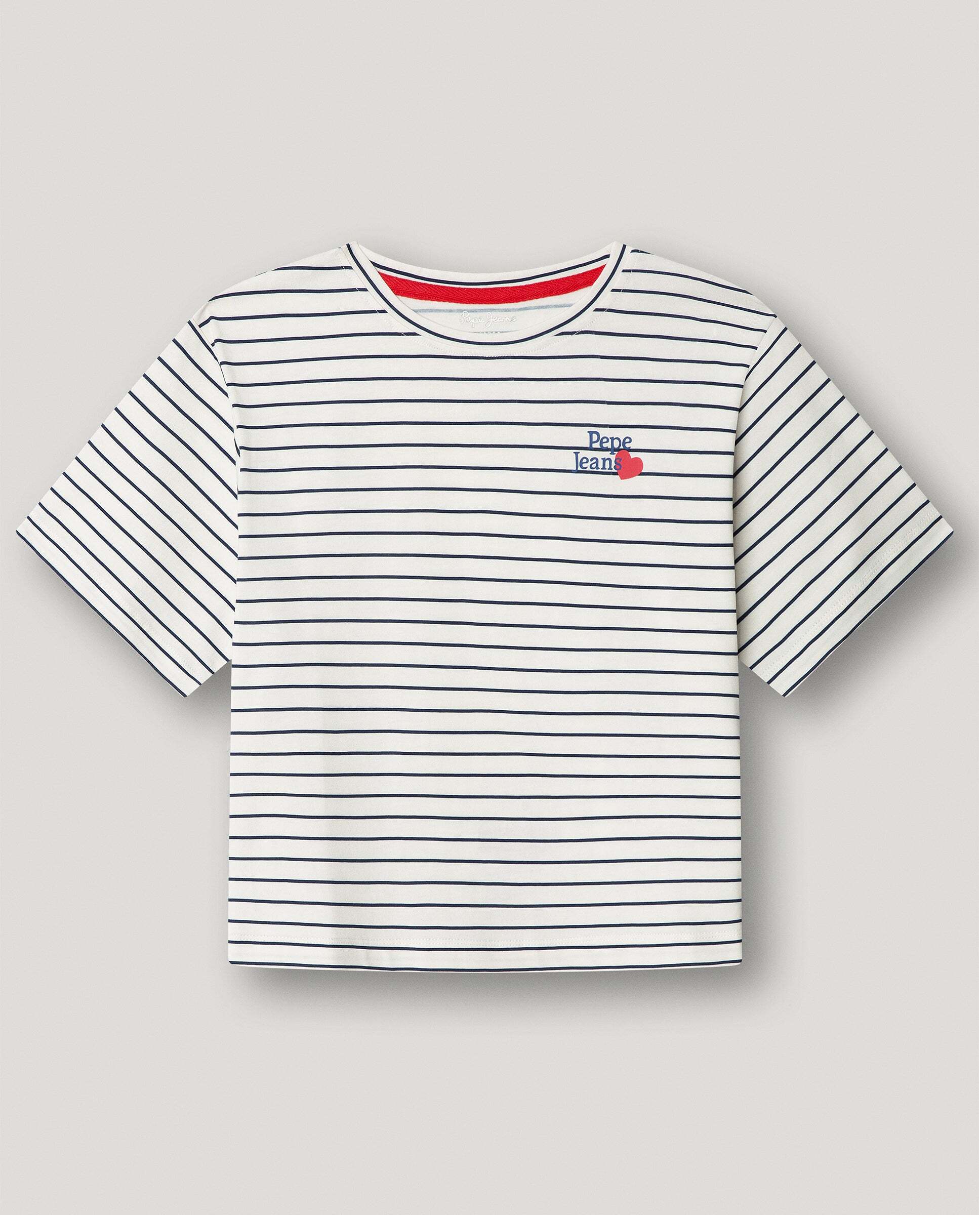 Camiseta a rayas Gertrudis de niña - Pepe Jeans - Multicolor Multicolor-1
