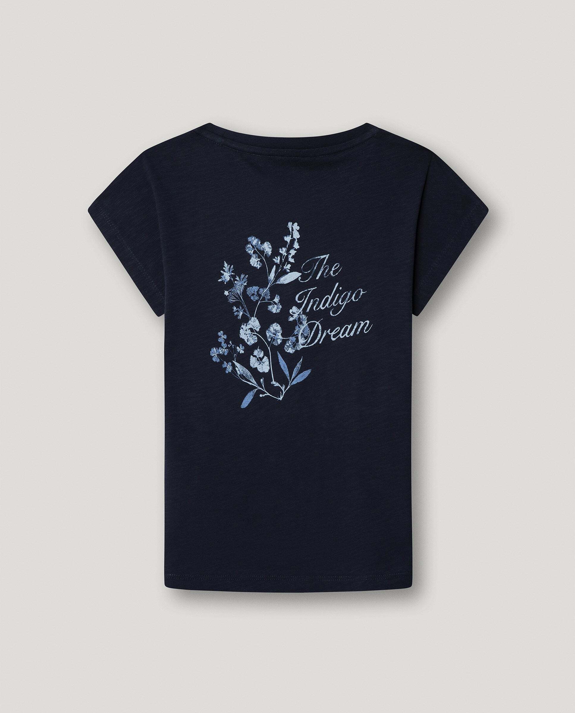 Camiseta Grimmy de niña - Pepe Jeans - Azul marino Azul marino-3