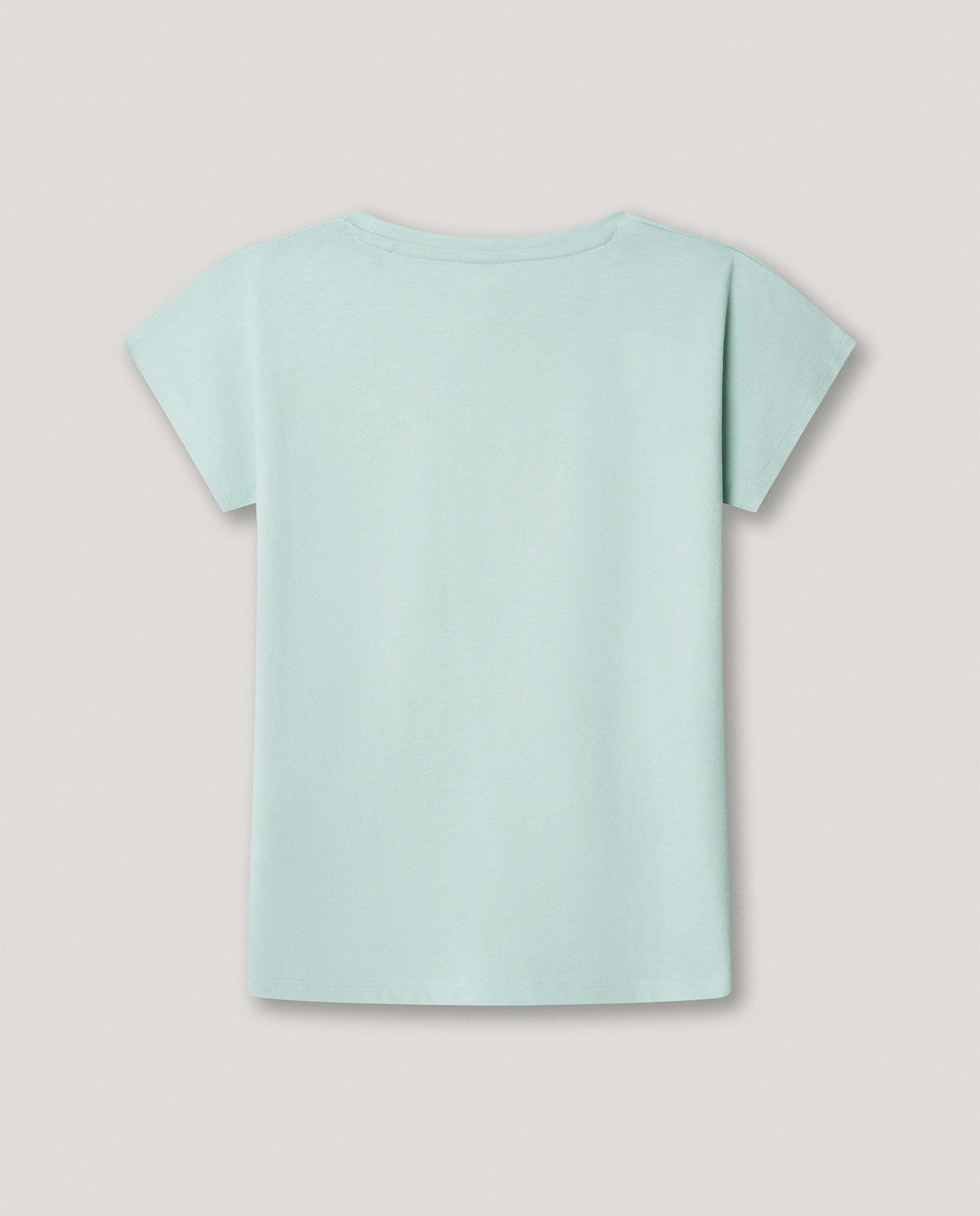 Camiseta Gigi de niña - Pepe Jeans - Rosa Verde Agua-3
