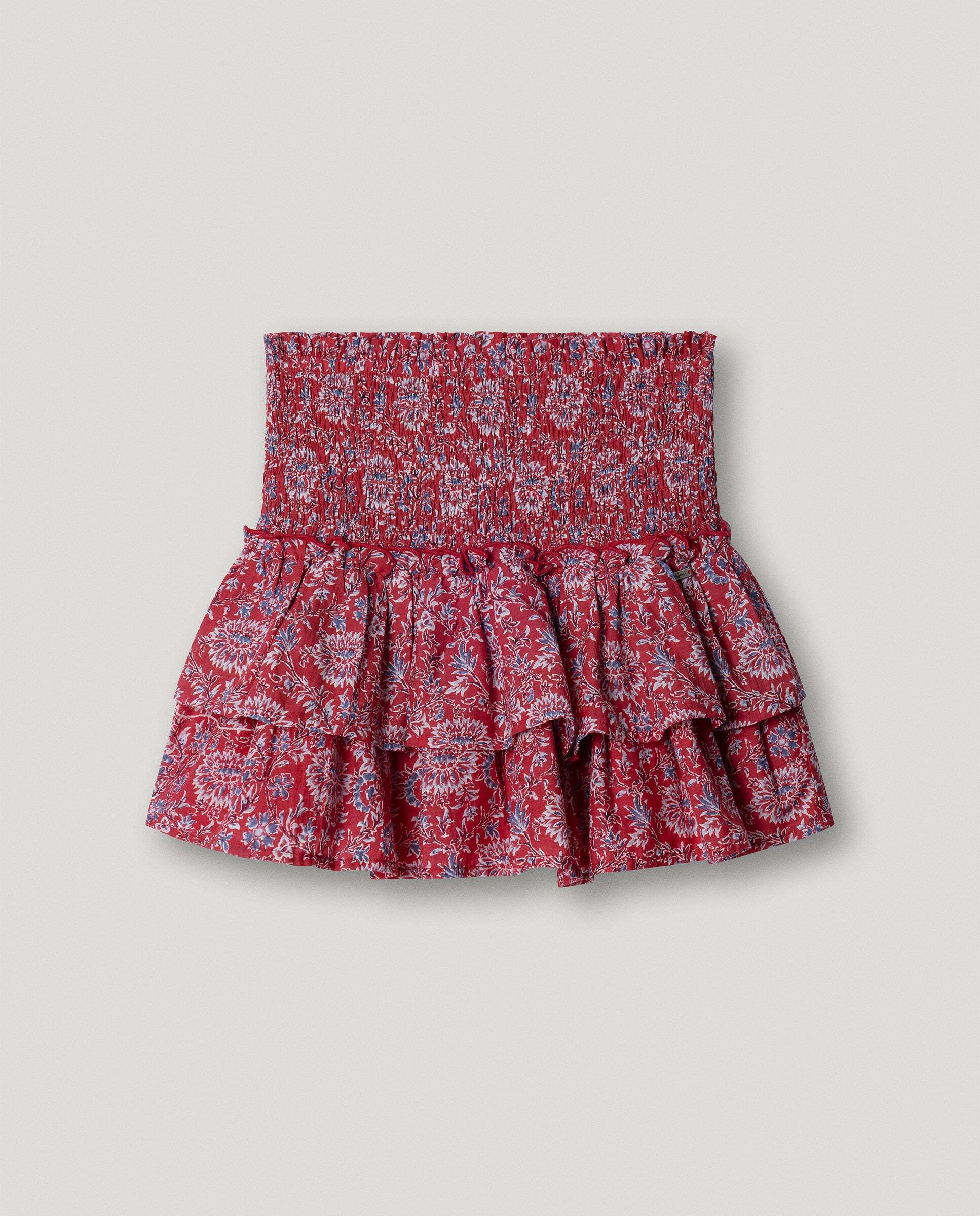 Falda Hallie de niña - Pepe Jeans - Rojo Rojo-1