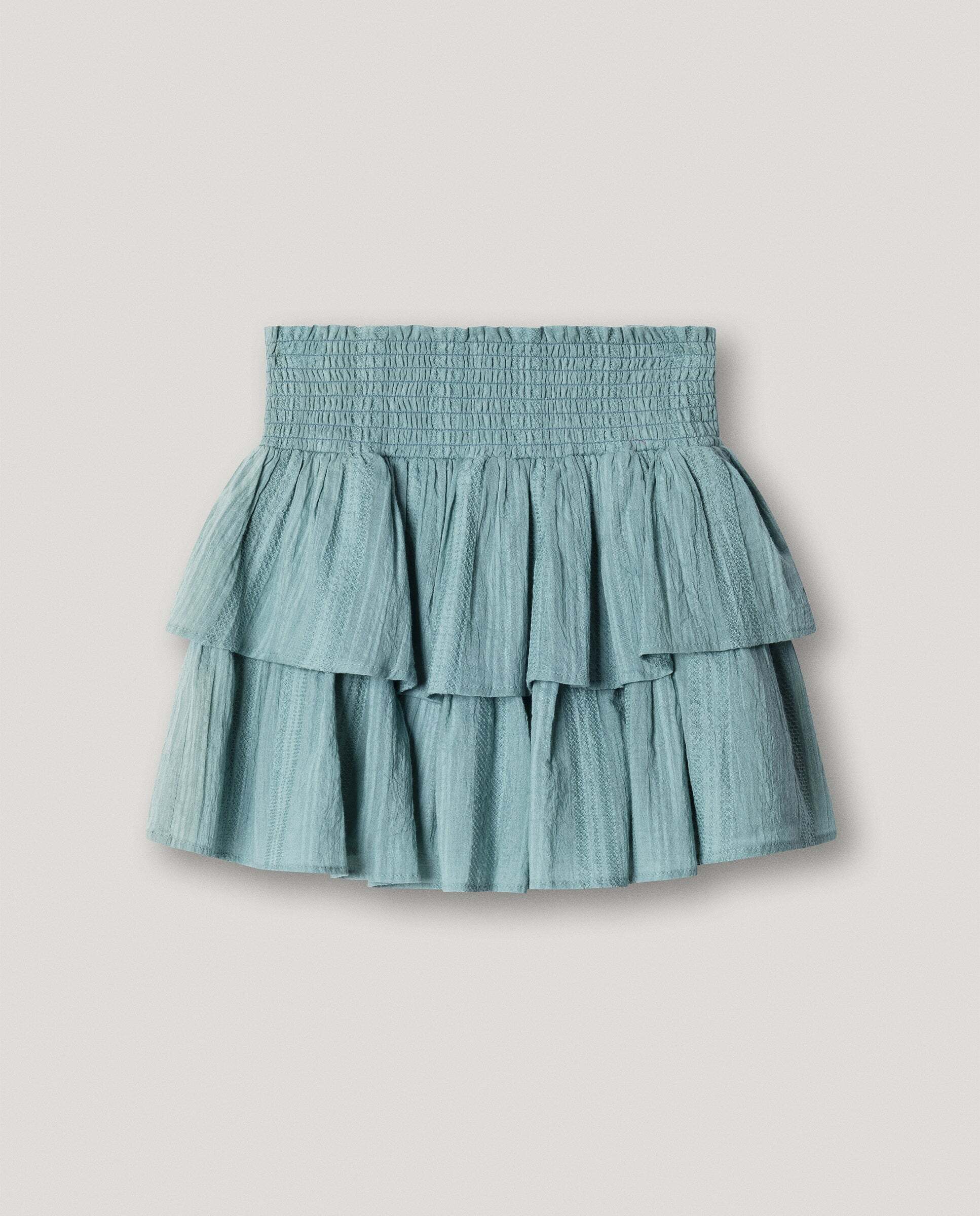 Falda con encaje Hazel de niña - Pepe Jeans - Verde Agua Verde Agua-1