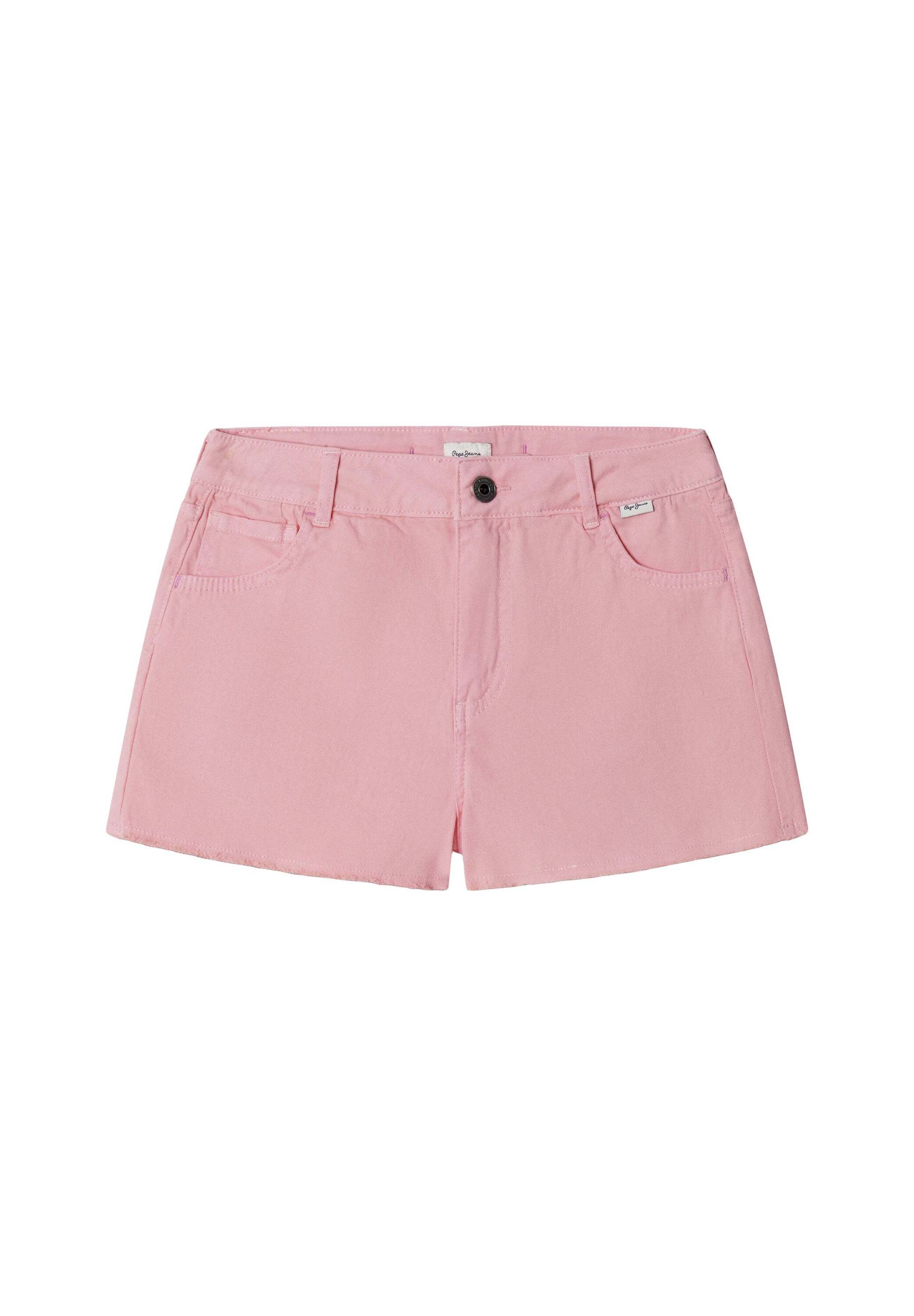 Shorts vaqueros teñidos Ofra de niña - Pepe Jeans - Rosa Rosa-3