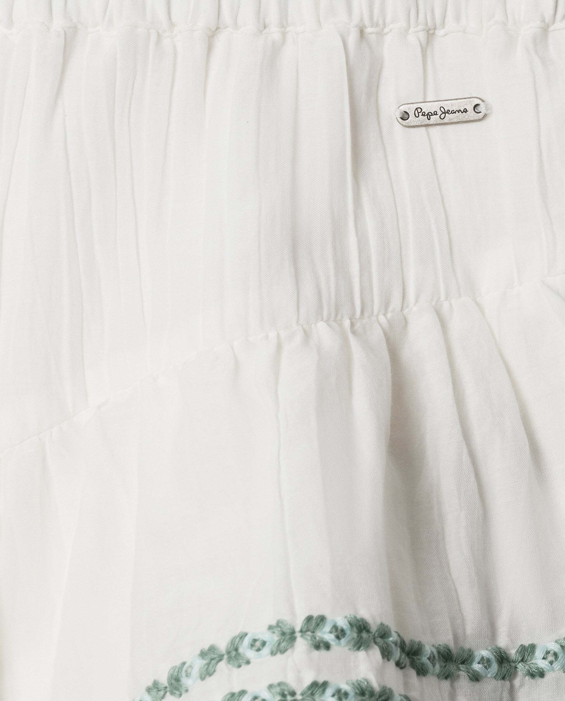 Shorts con bordados Hetty de niña - Pepe Jeans - Crudo Crudo-2