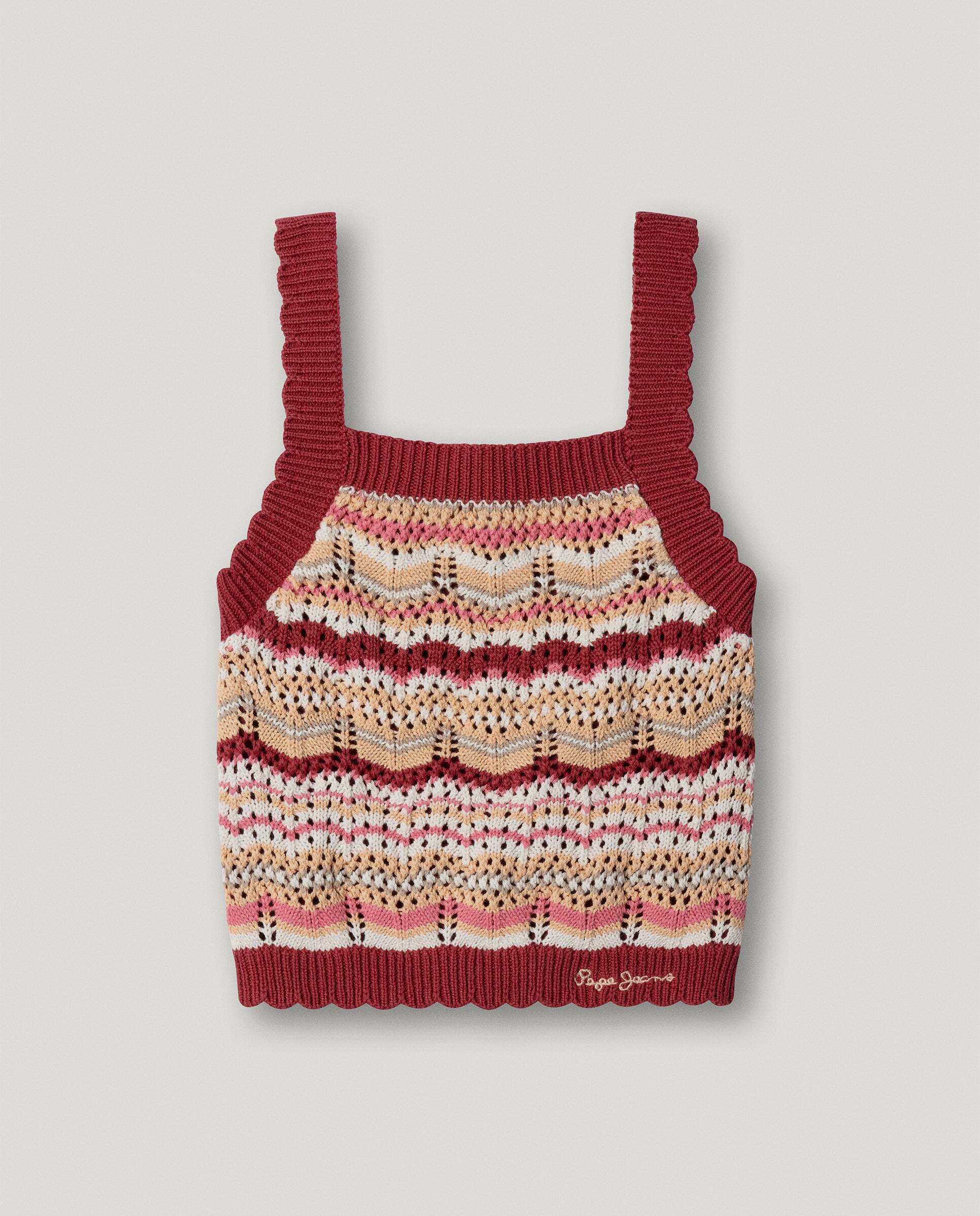 Top de punto calado Hyo de niña - Pepe Jeans - Multicolor Multicolor-1