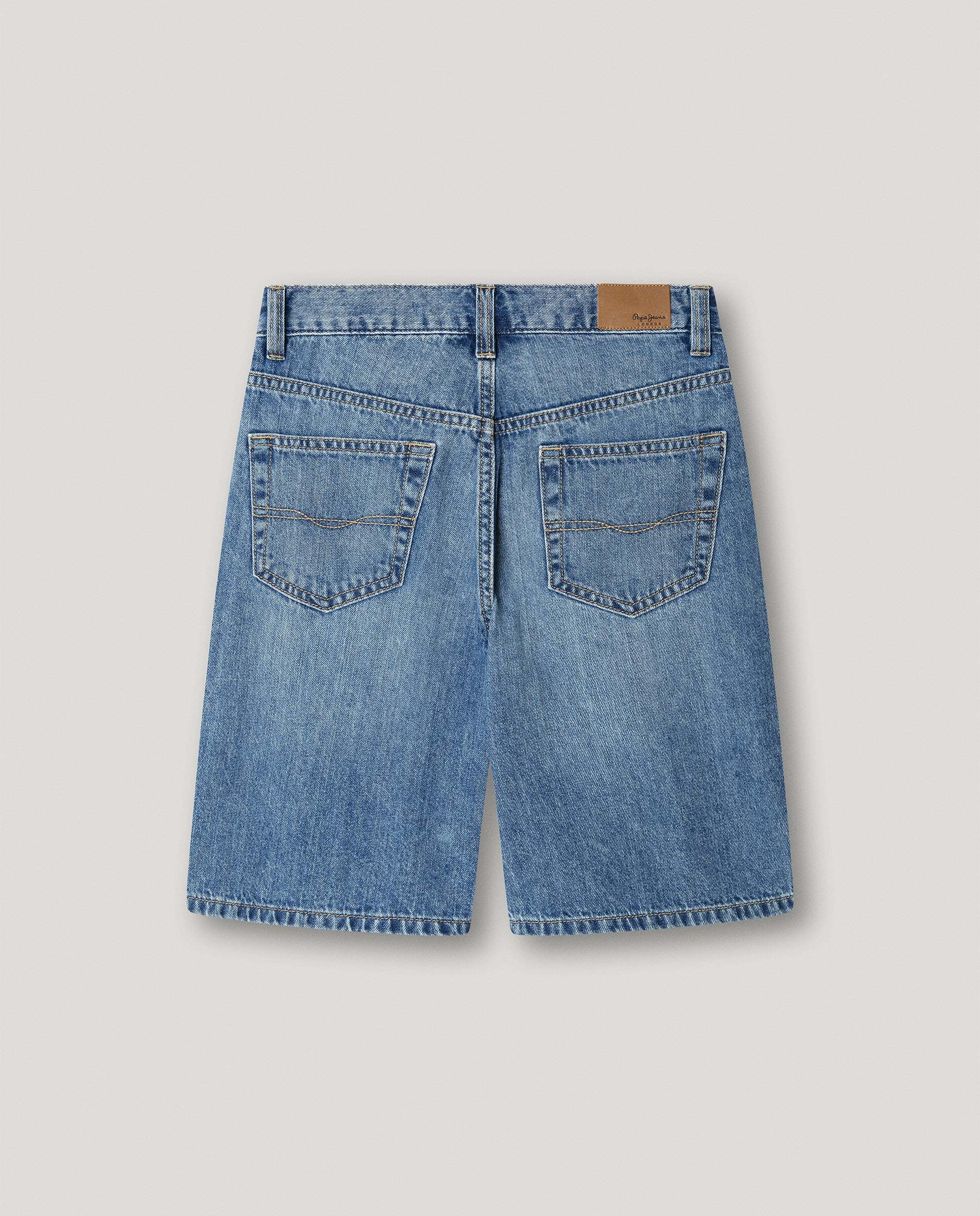 Shorts vaqueros Loose Dan de niño - Pepe Jeans - Azul Azul-3