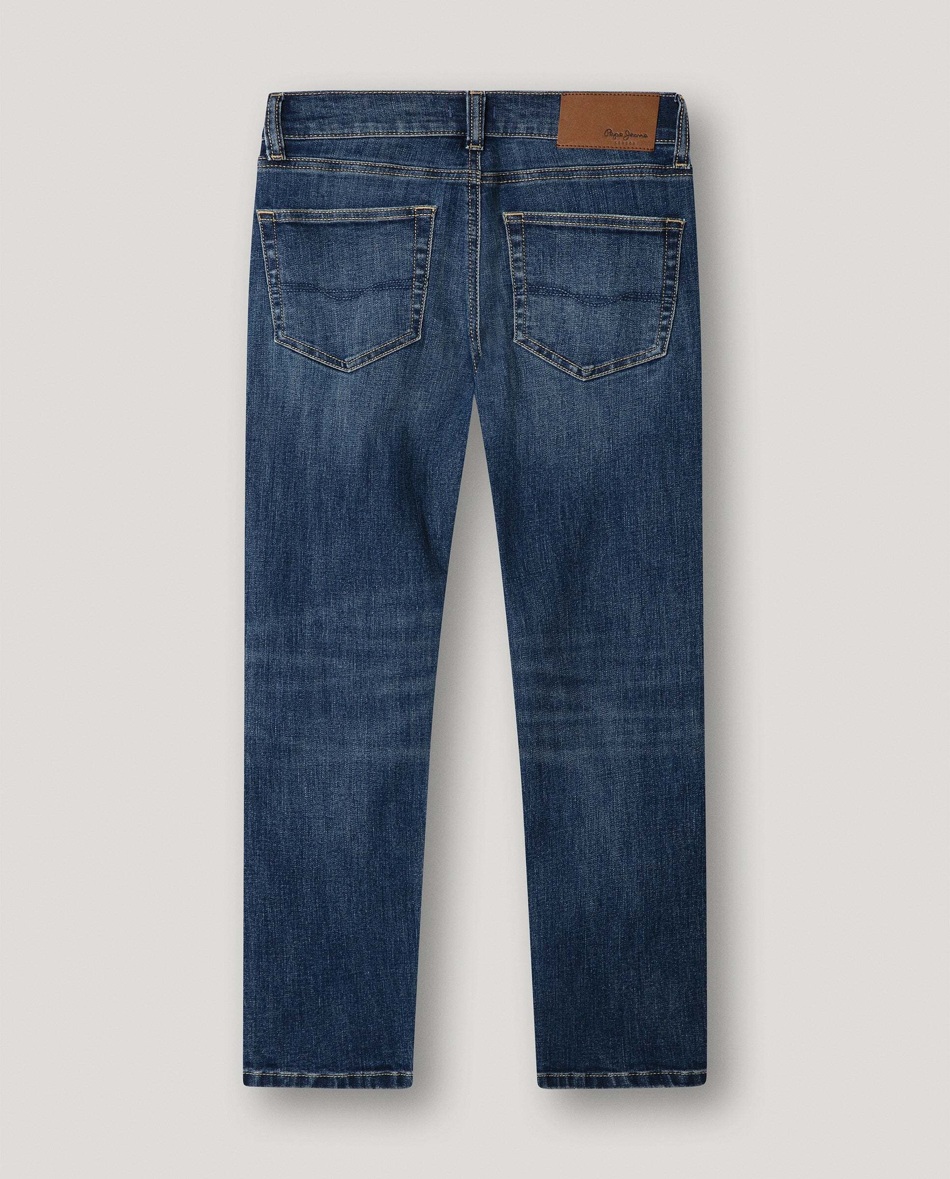 Pantalón vaquero Straight Cashed de niño - Pepe Jeans - Azul índigo Azul índigo-4