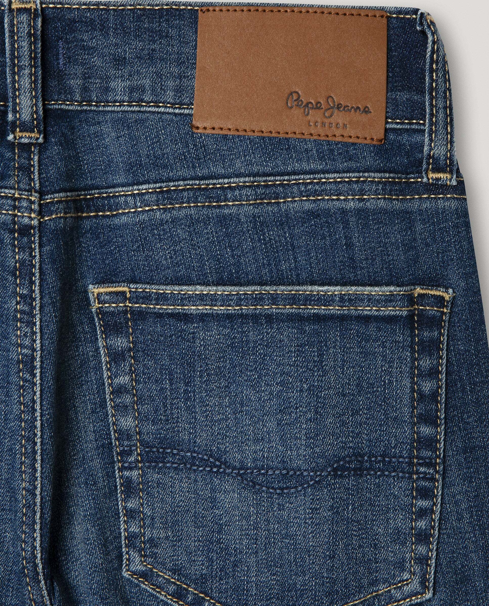 Pantalón vaquero Straight Cashed de niño - Pepe Jeans - Azul índigo Azul índigo-2