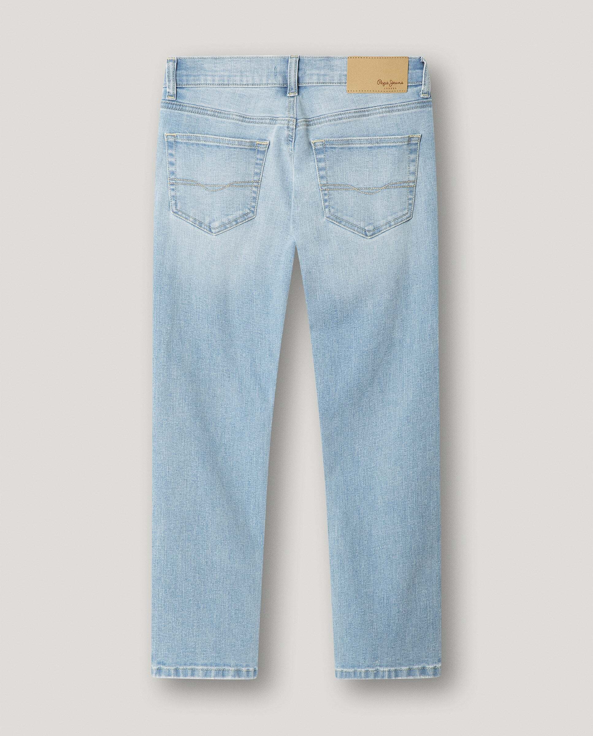 Pantalón vaquero Slim Hatcher de niño - Pepe Jeans - Azul claro Azul claro-4