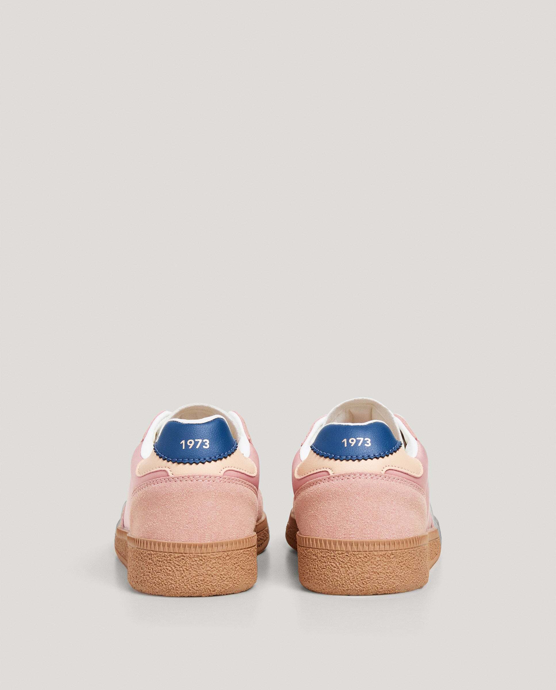 Zapatillas de niña efecto ante suela cupsole - Pepe Jeans - Rosa Rosa-4