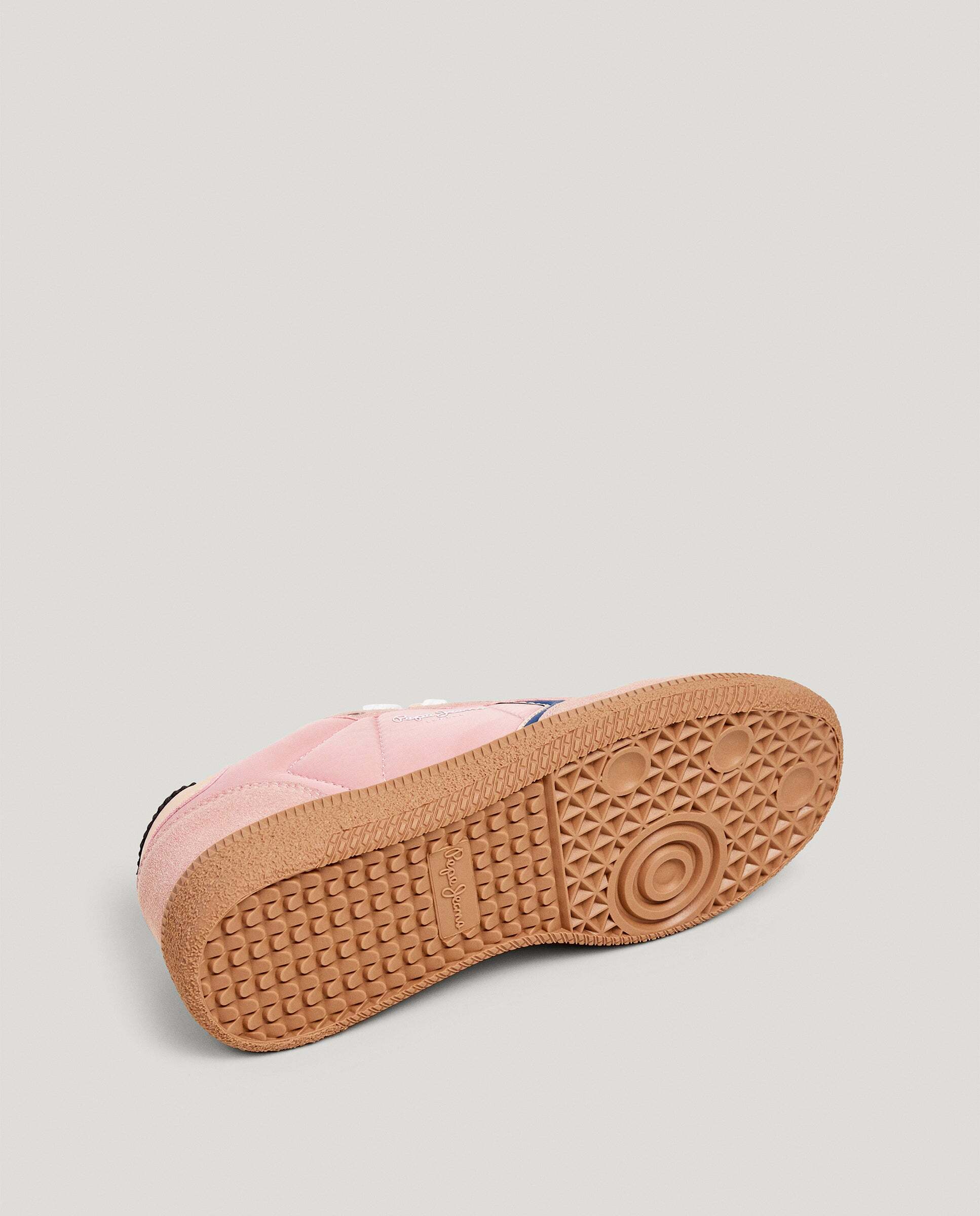 Zapatillas de niña efecto ante suela cupsole - Pepe Jeans - Rosa Rosa-6