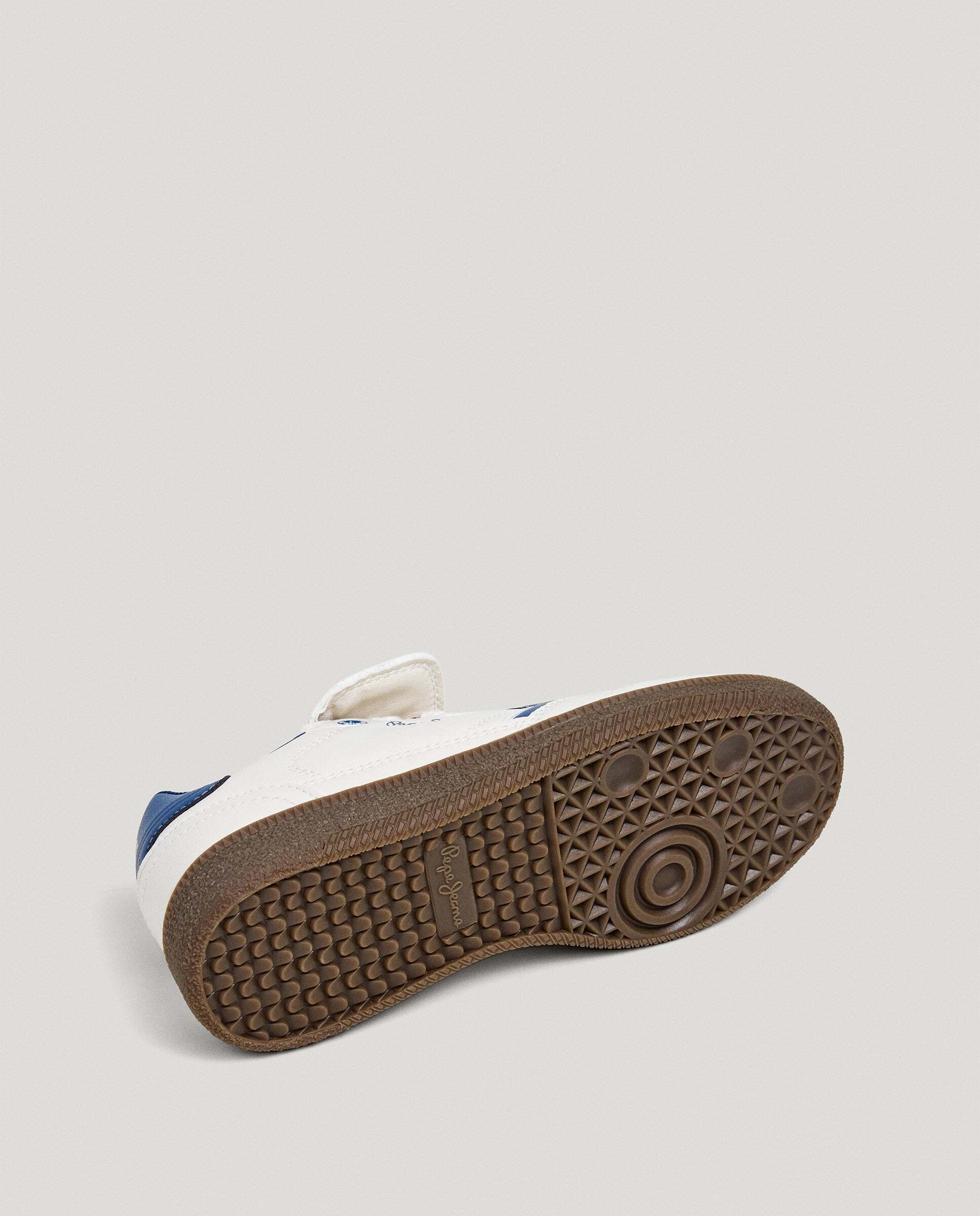 Zapatillas de niño efecto piel suela cupsole - Pepe Jeans - Blanco Blanco-6