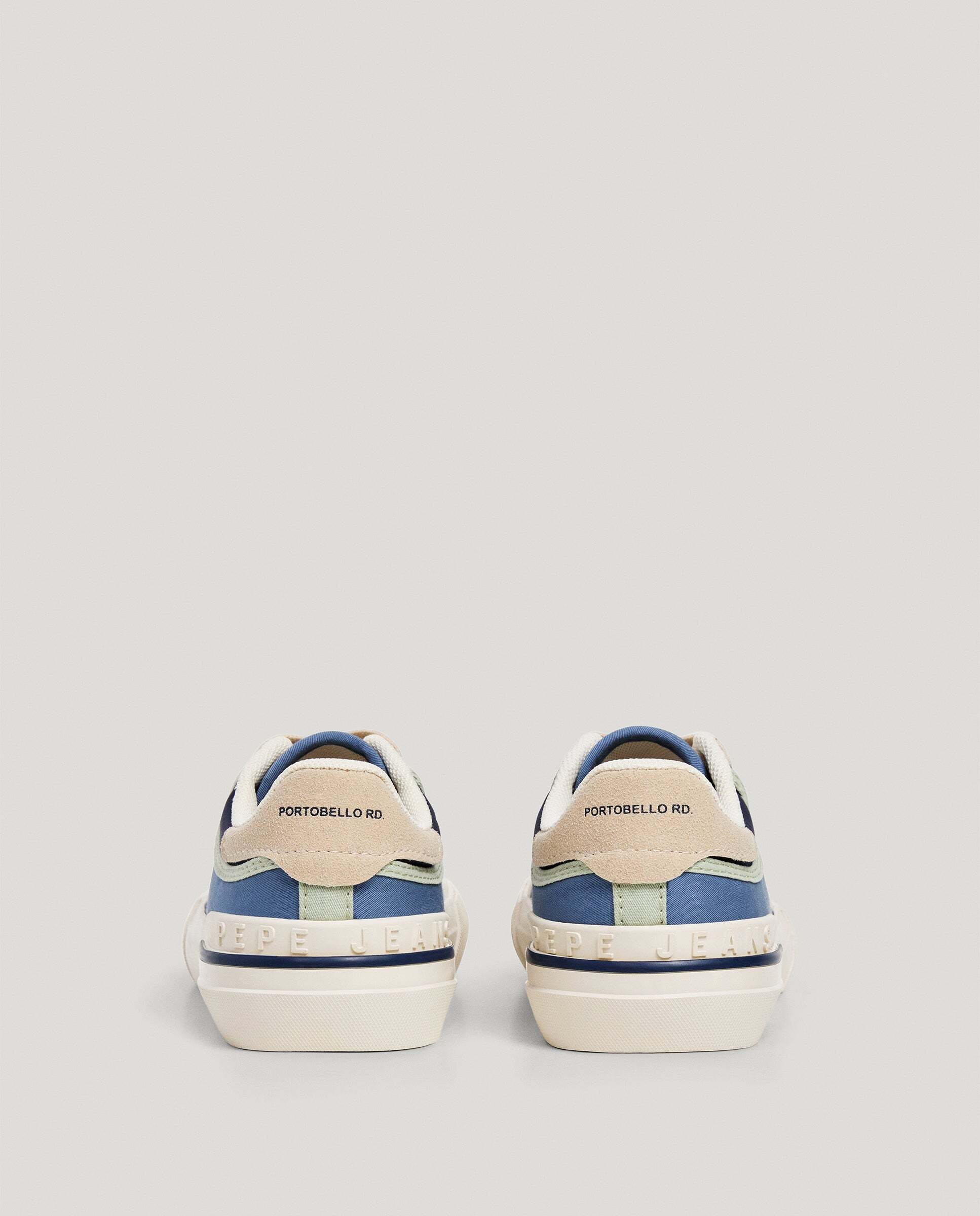 Zapatillas combinadas - Pepe Jeans - nolan - Azul Azul-4