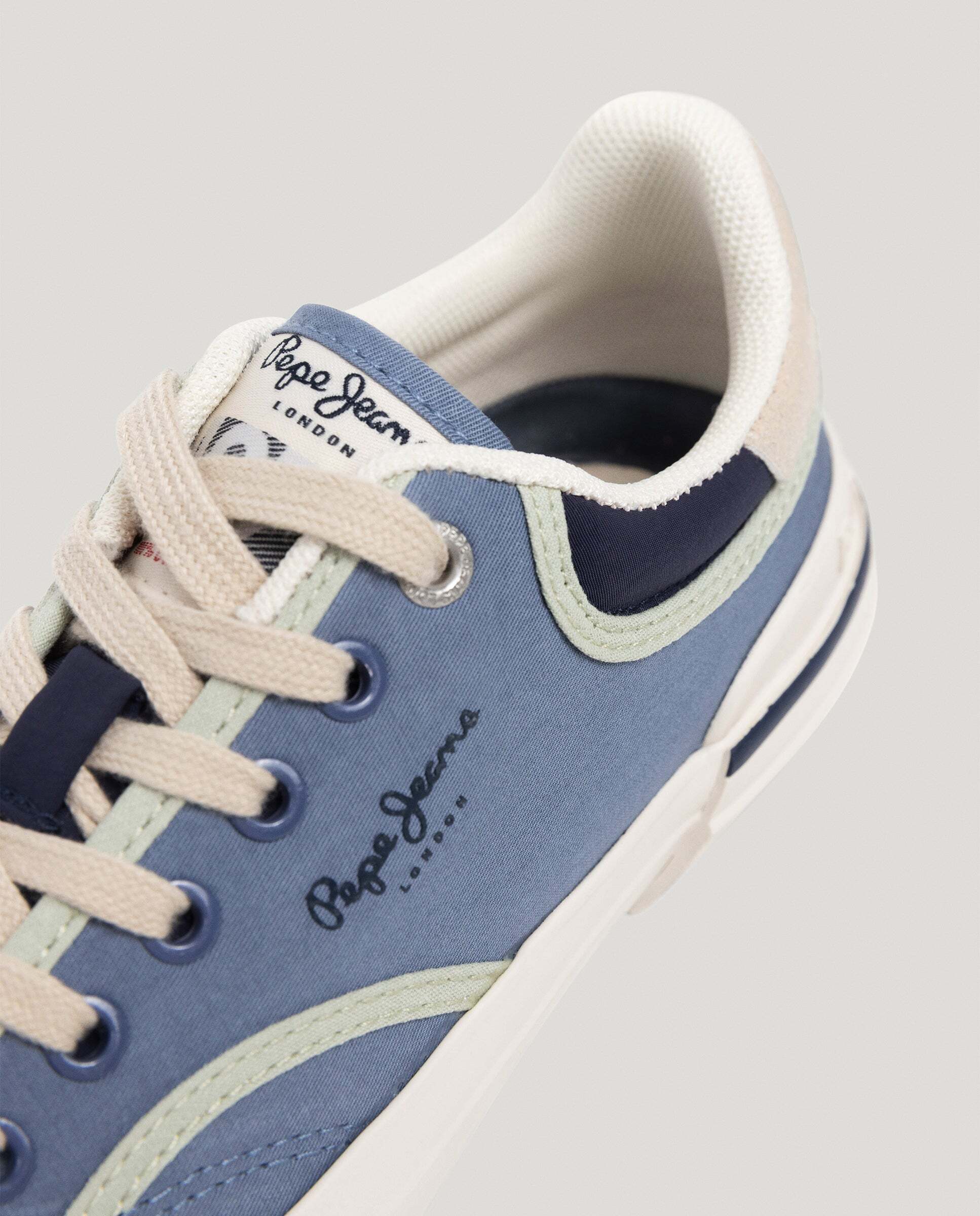 Zapatillas combinadas - Pepe Jeans - nolan - Azul Azul-5