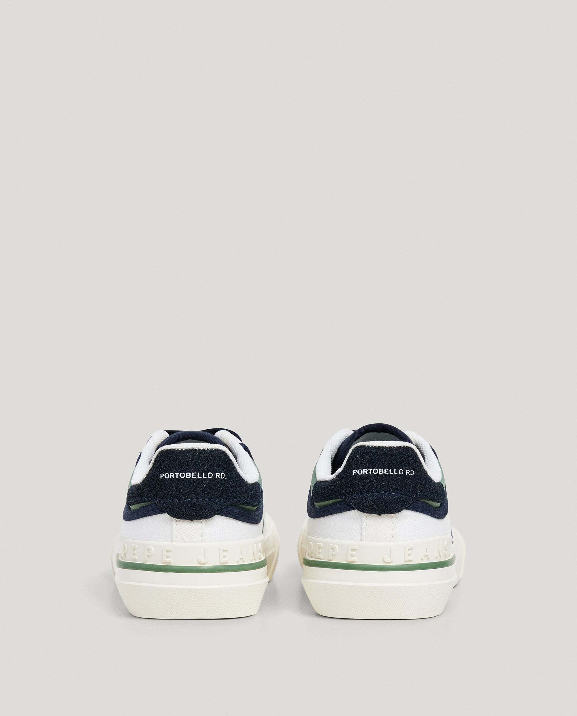 Zapatillas combinadas - Pepe Jeans - nolan - Blanco Blanco-4