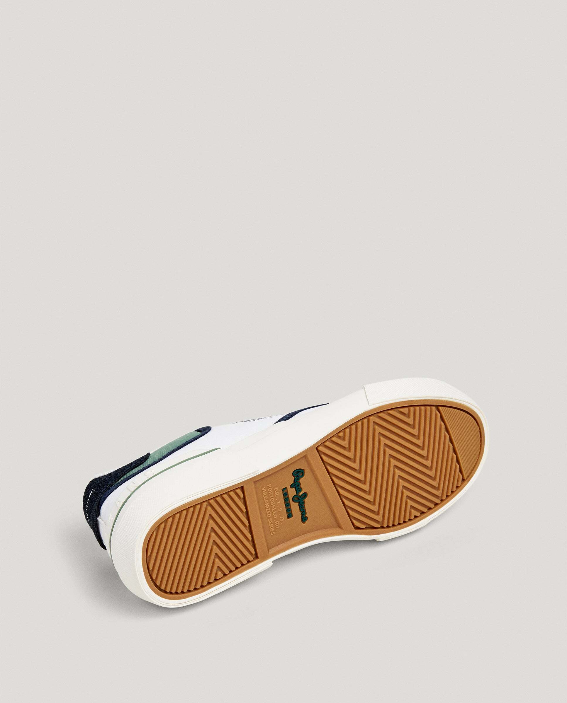 Zapatillas combinadas - Pepe Jeans - nolan - Blanco Blanco-6