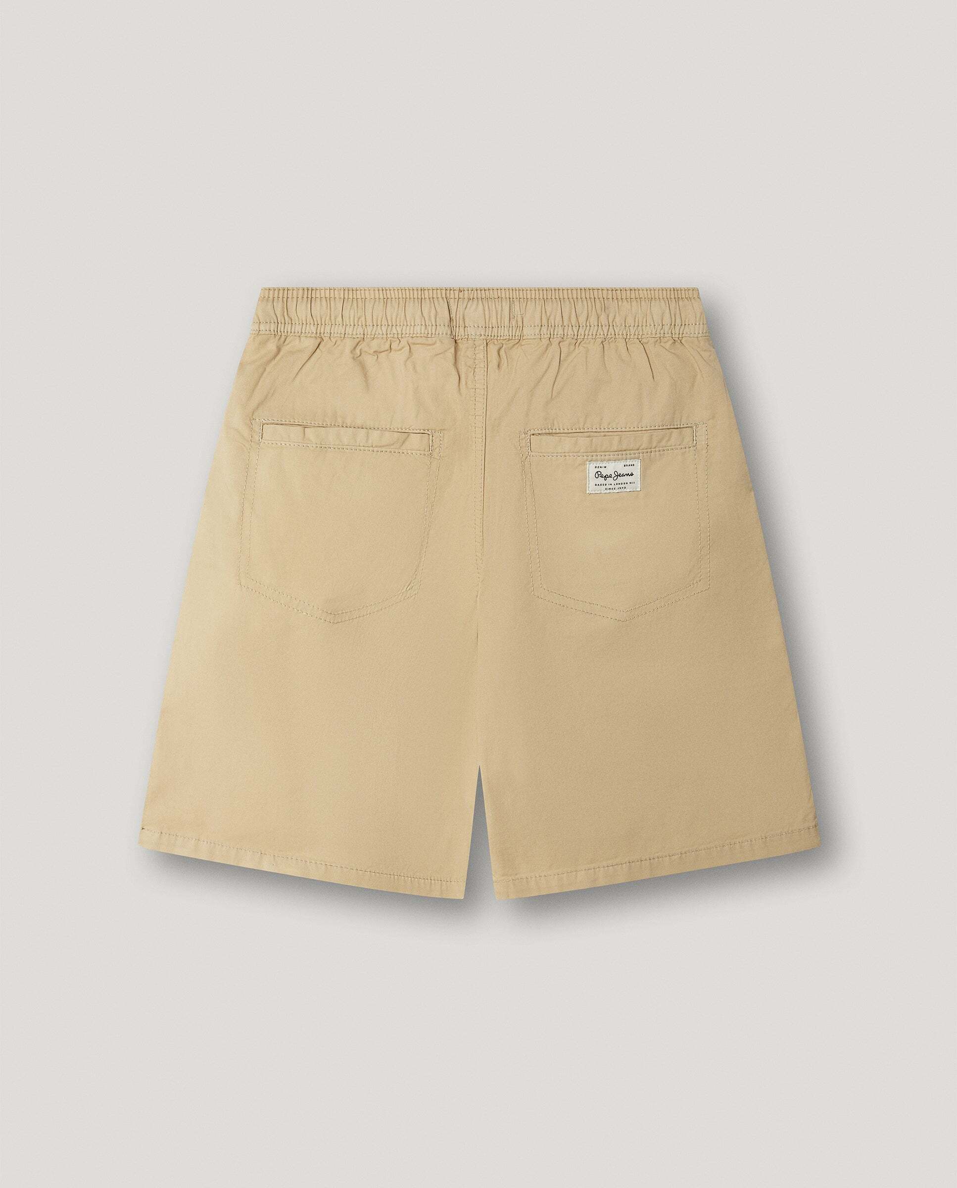 Shorts chinos con cordón ajustable Stephen de niño - Pepe Jeans - Camel Camel-3