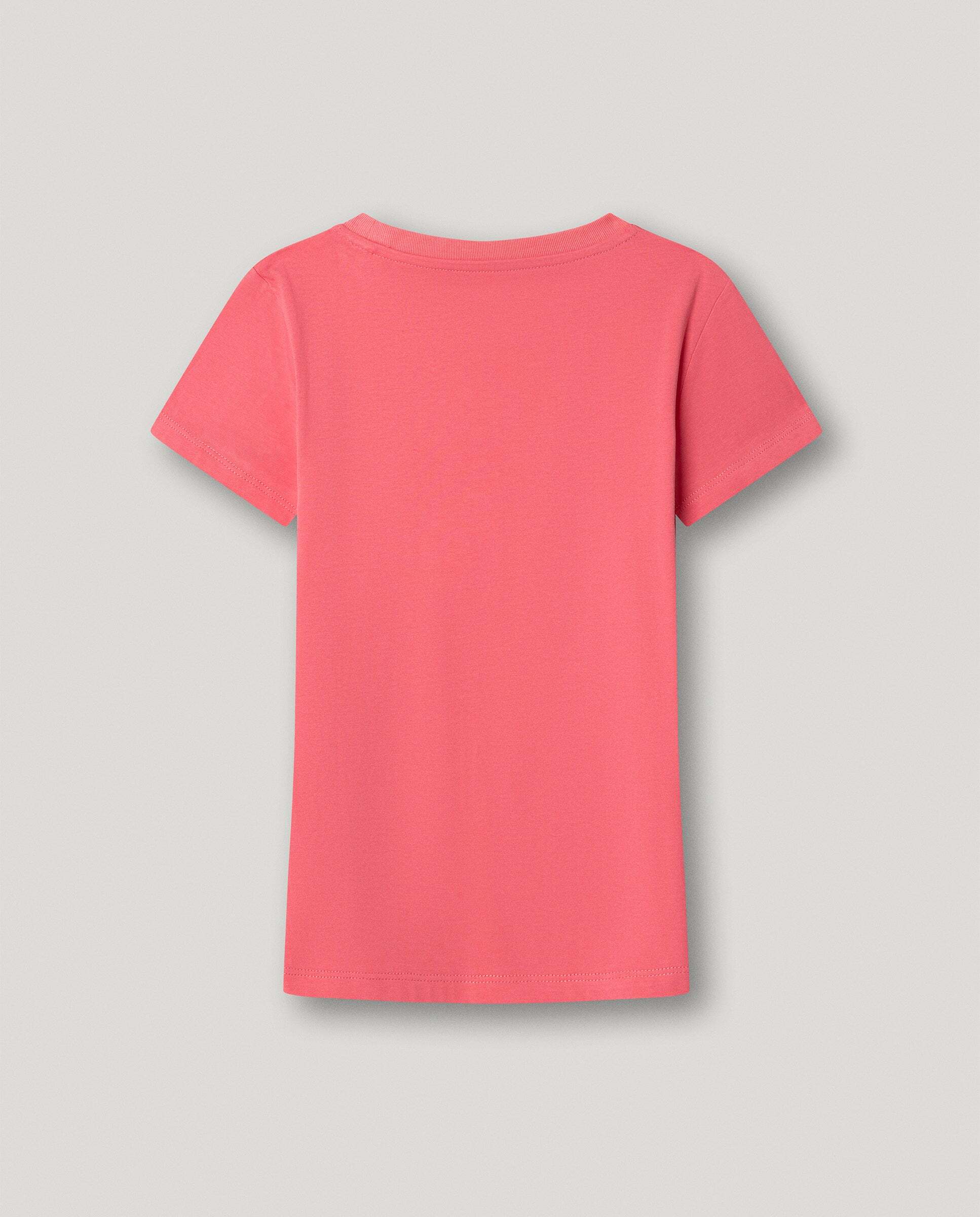 Camiseta de niña estampada fit regular - Pepe Jeans - Rosa Rosa-3