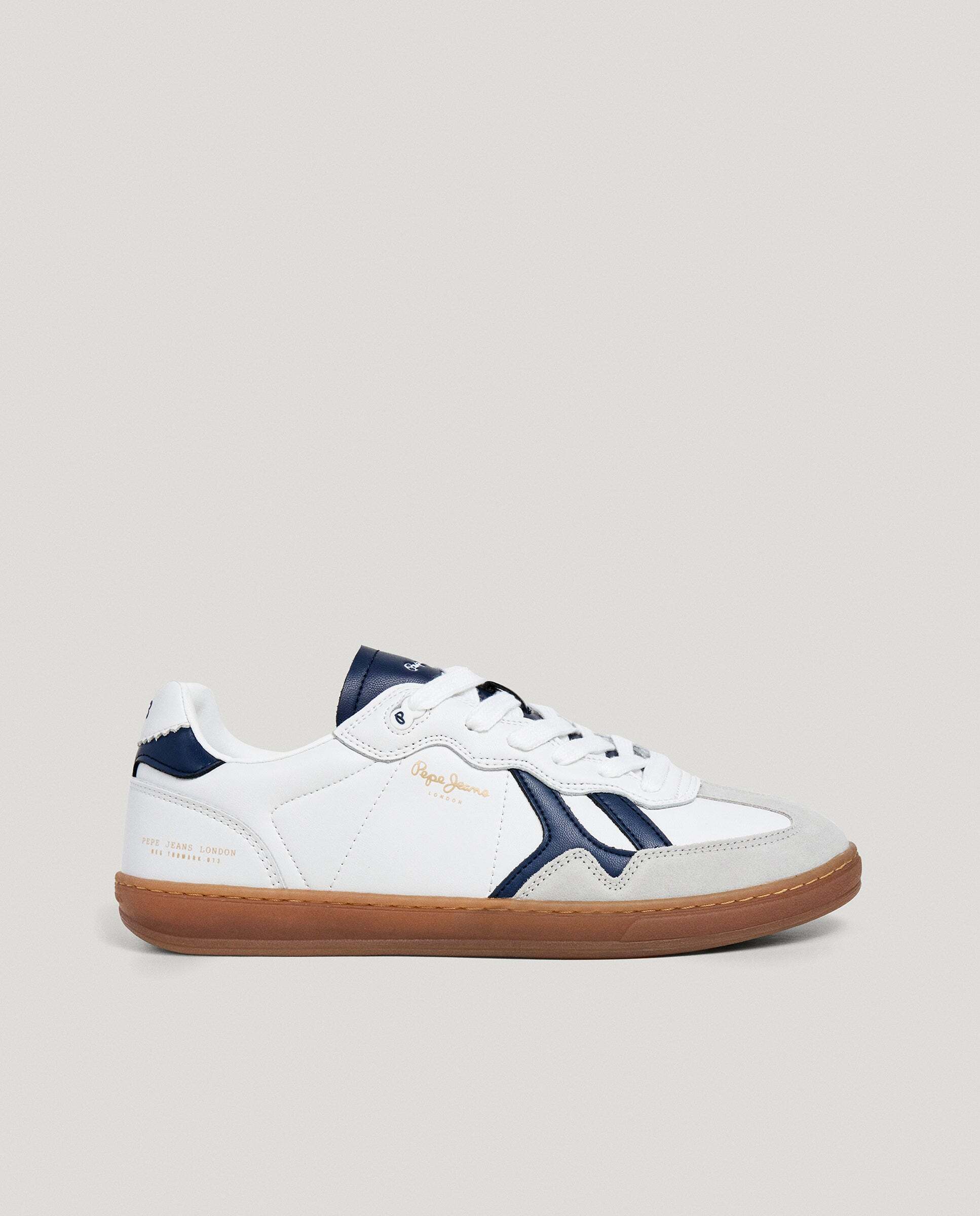 Pepe Jeans - Zapatillas de hombre piel suela cupsole.