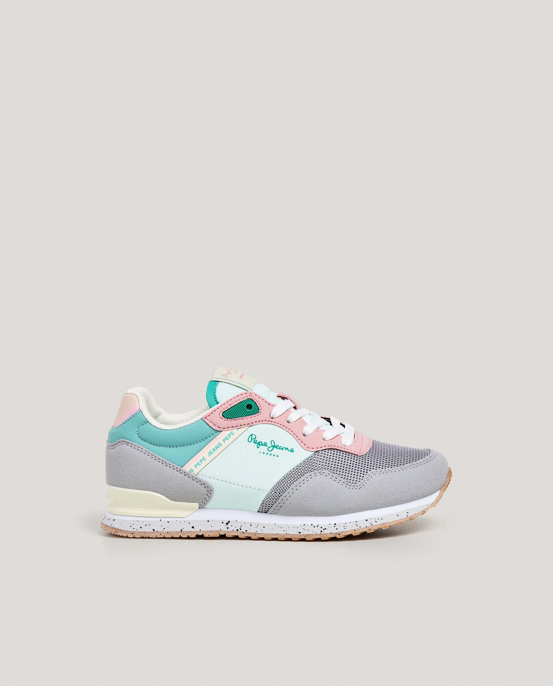 Imagen 0 de Zapatillas running combinadas - london Gris
