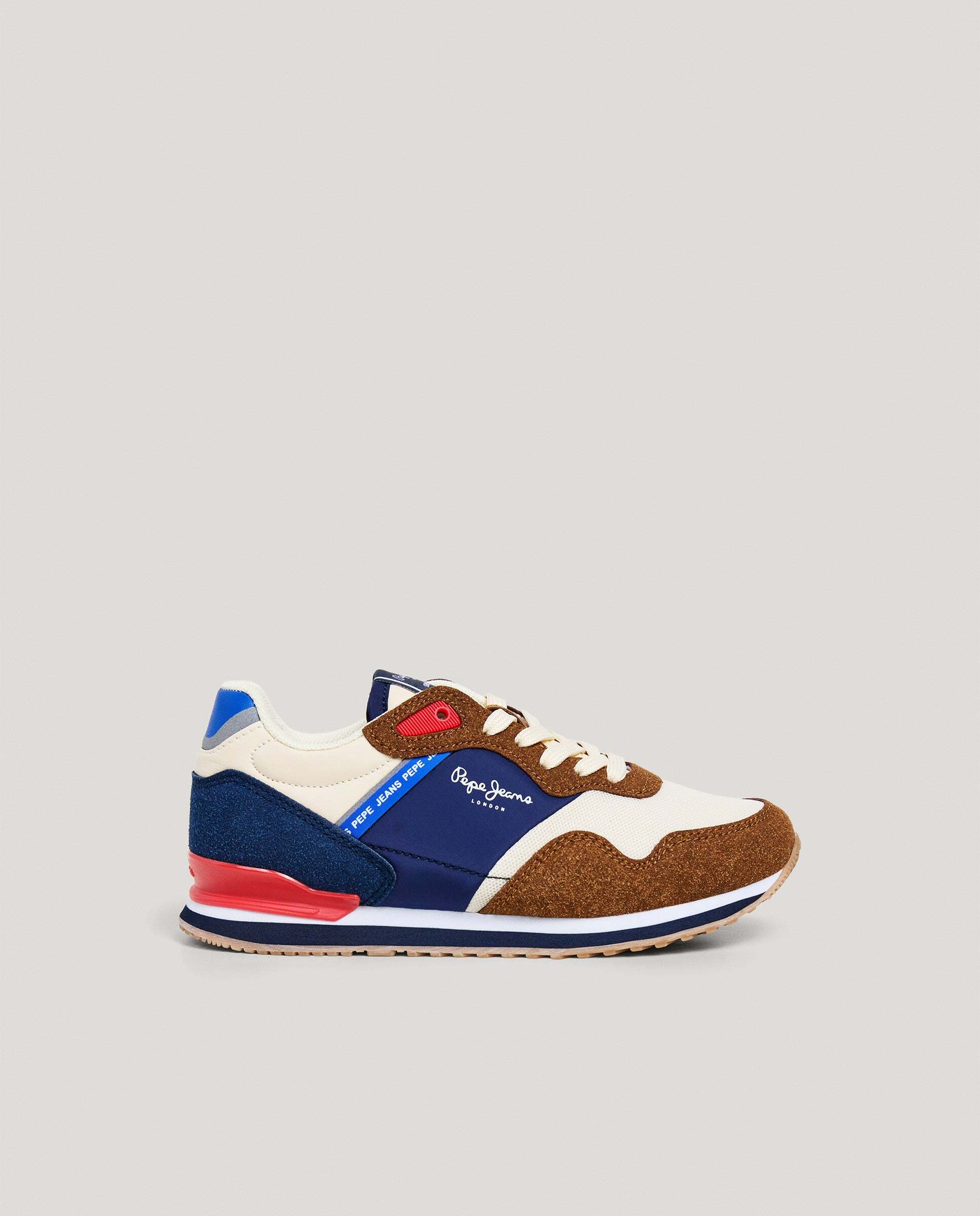 Imagen 0 de Zapatillas running combinadas - london Natural