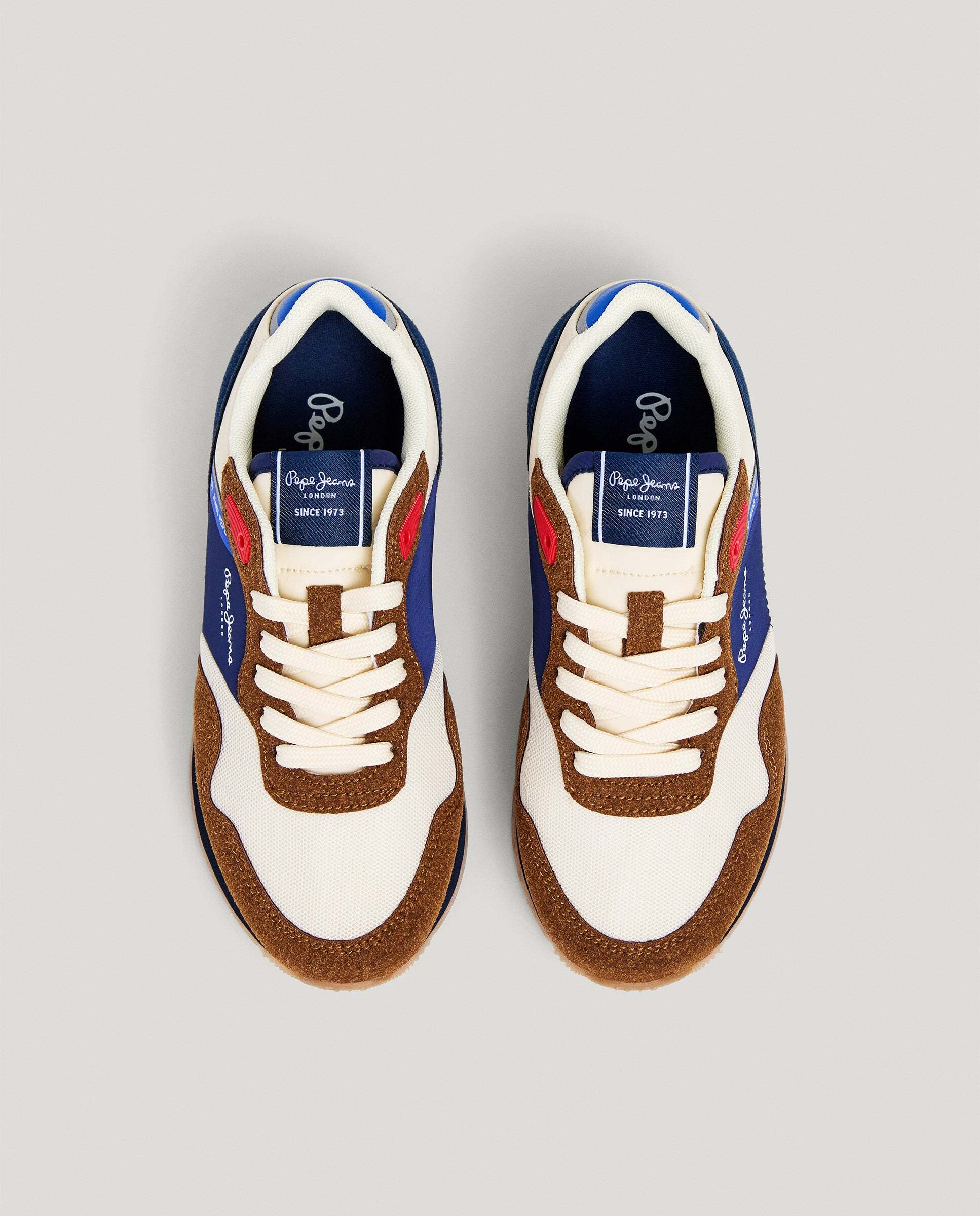Zapatillas running combinadas - Pepe Jeans - london - Natural Natural-2
