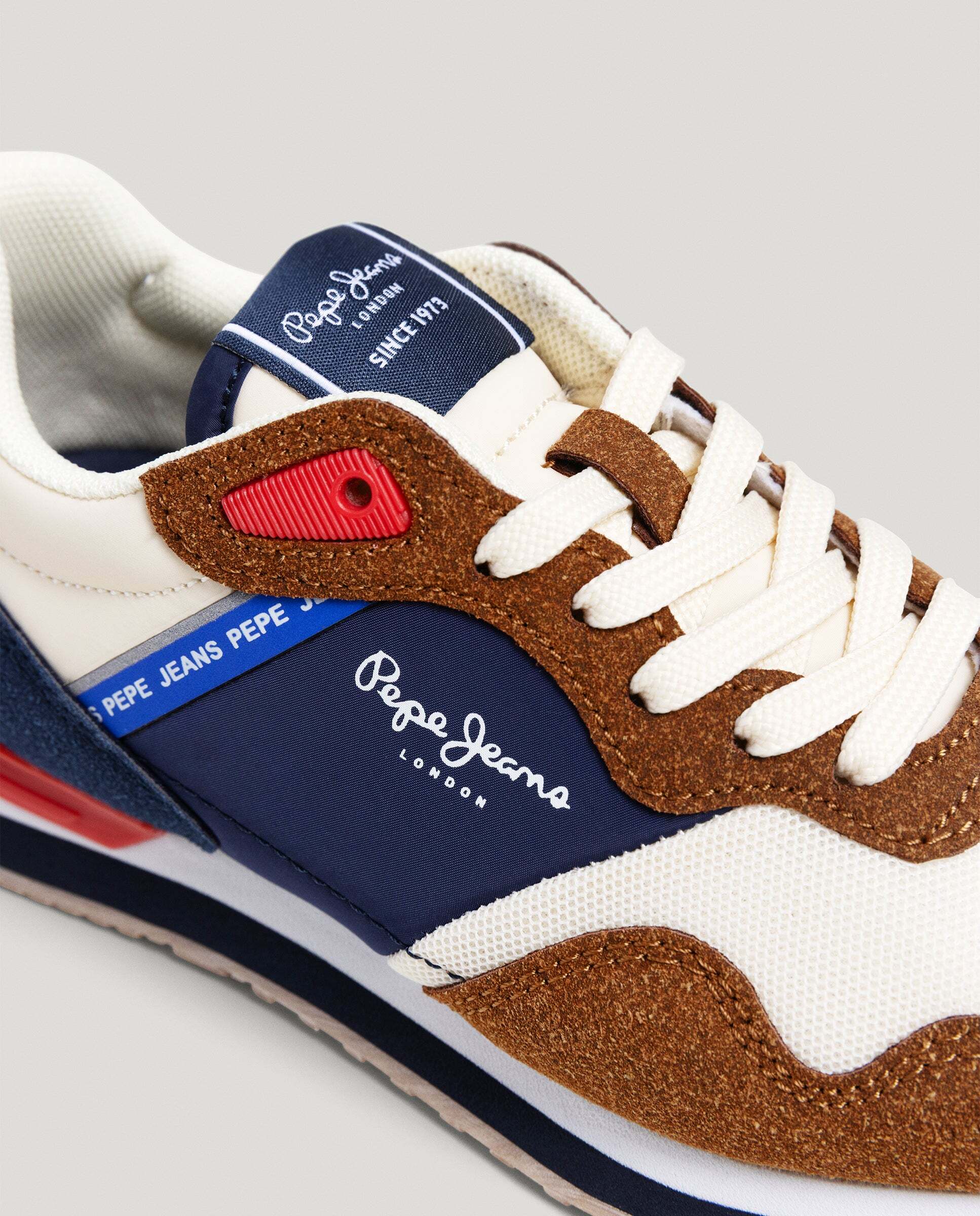Zapatillas running combinadas - Pepe Jeans - london - Natural Natural-5