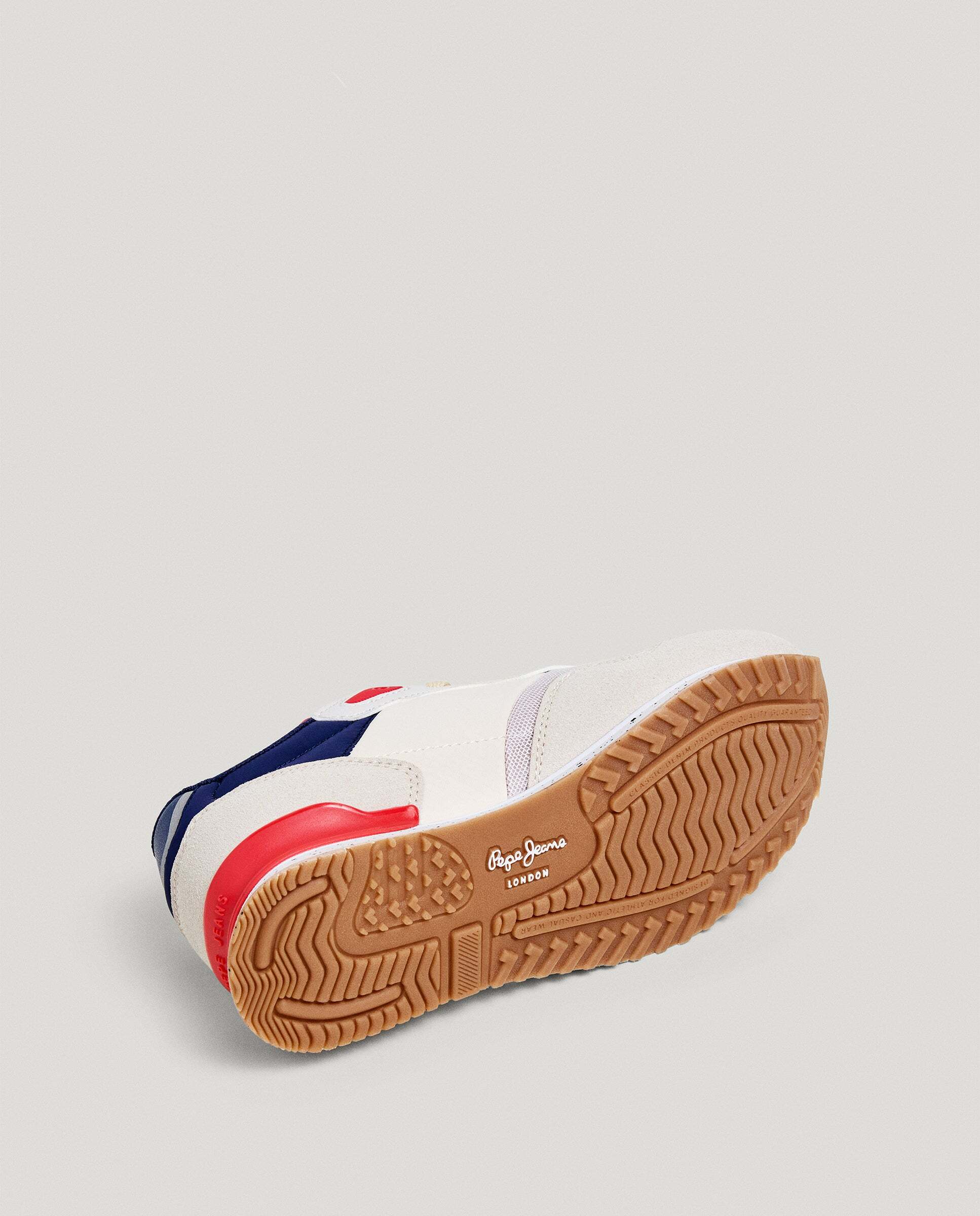 Zapatillas running combinadas - Pepe Jeans - london - Gris Gris-6