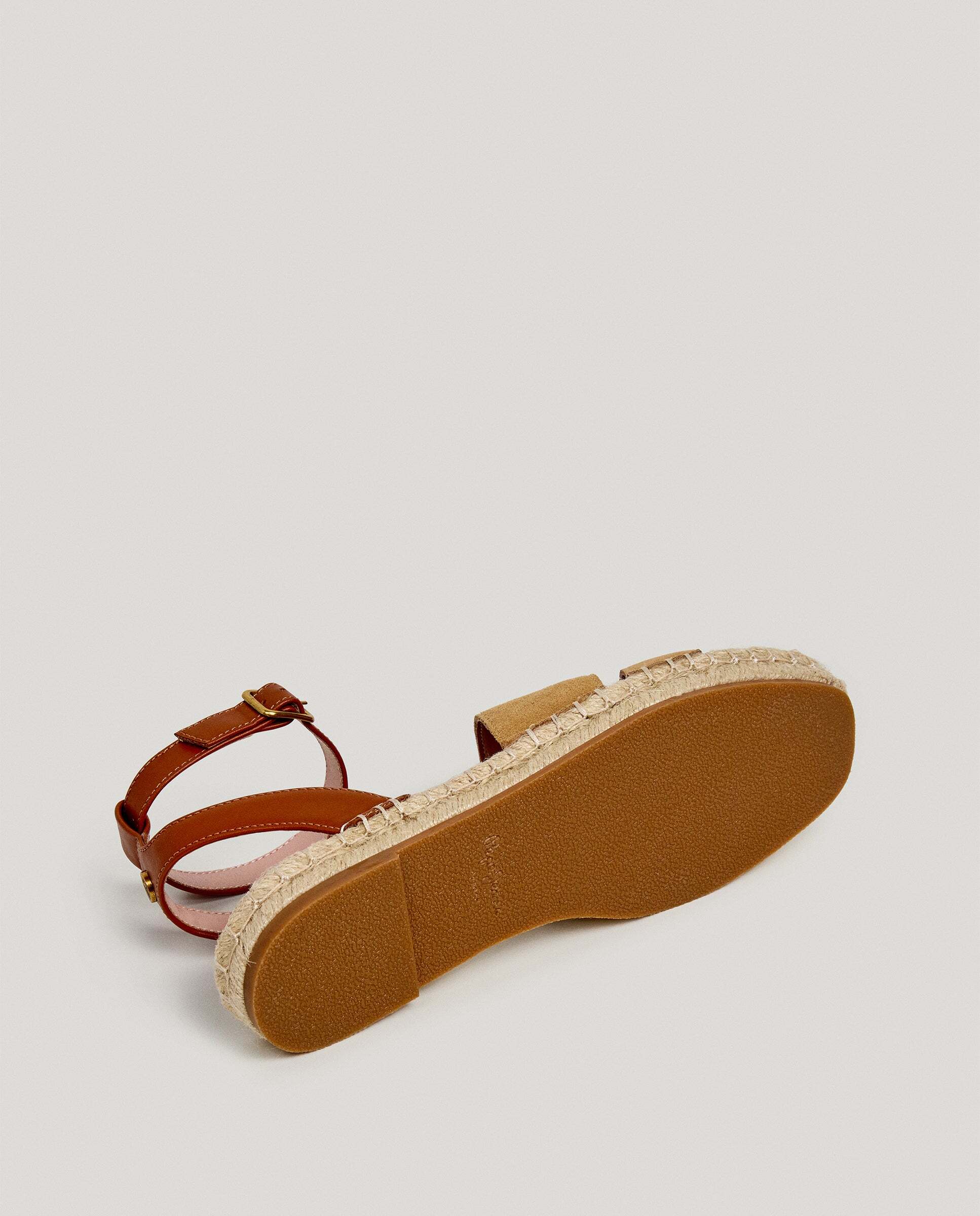 Sandalias de mujer planas de yute - Pepe Jeans - Natural Natural-6