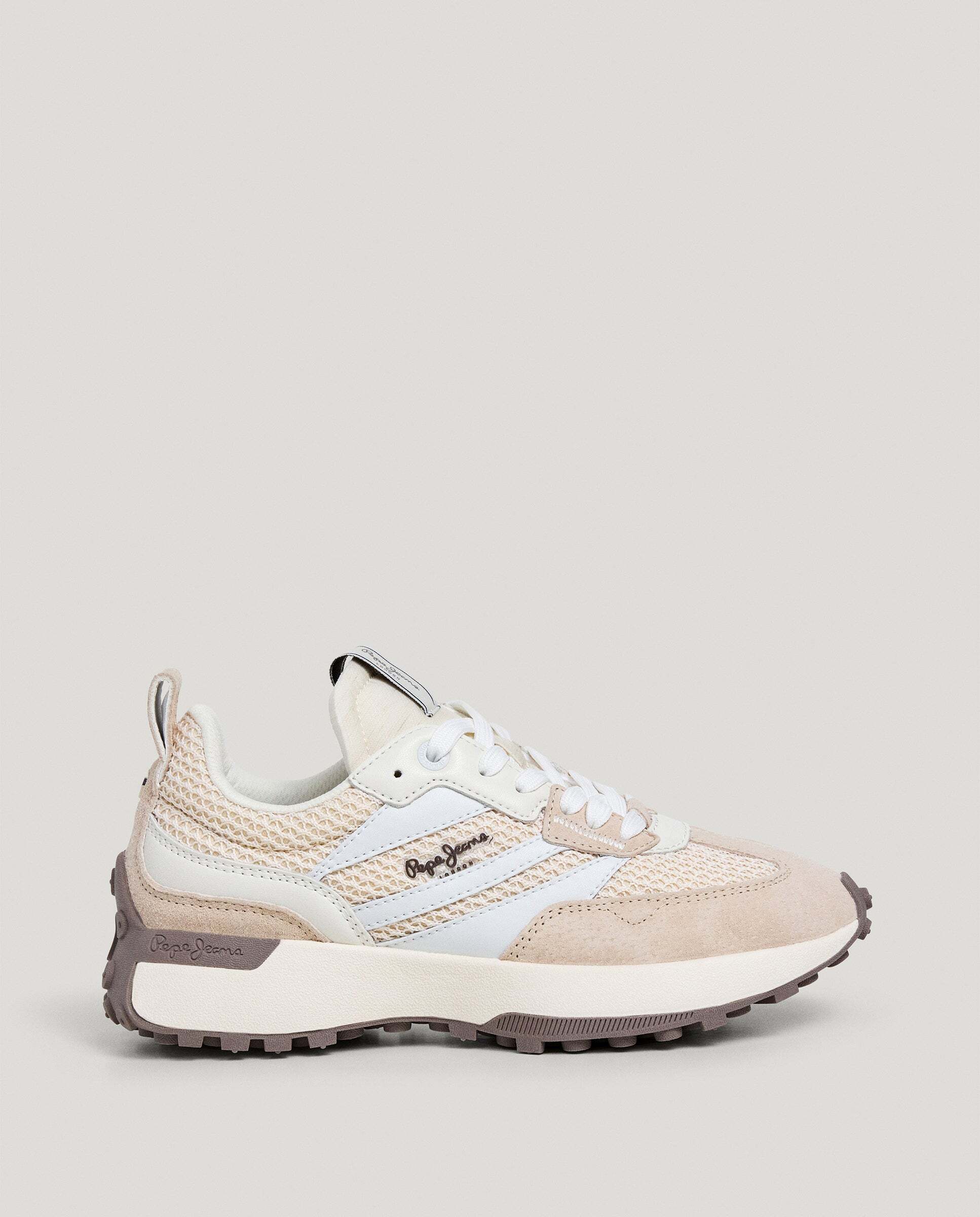 Pepe Jeans - Zapatillas con tejido de punto - lucky.