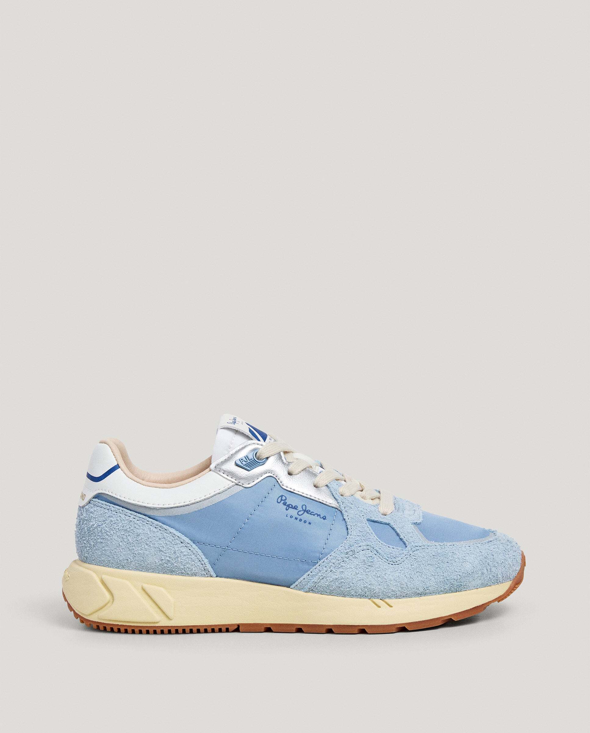 Pepe Jeans - Zapatillas con detalles en ante - marlon.