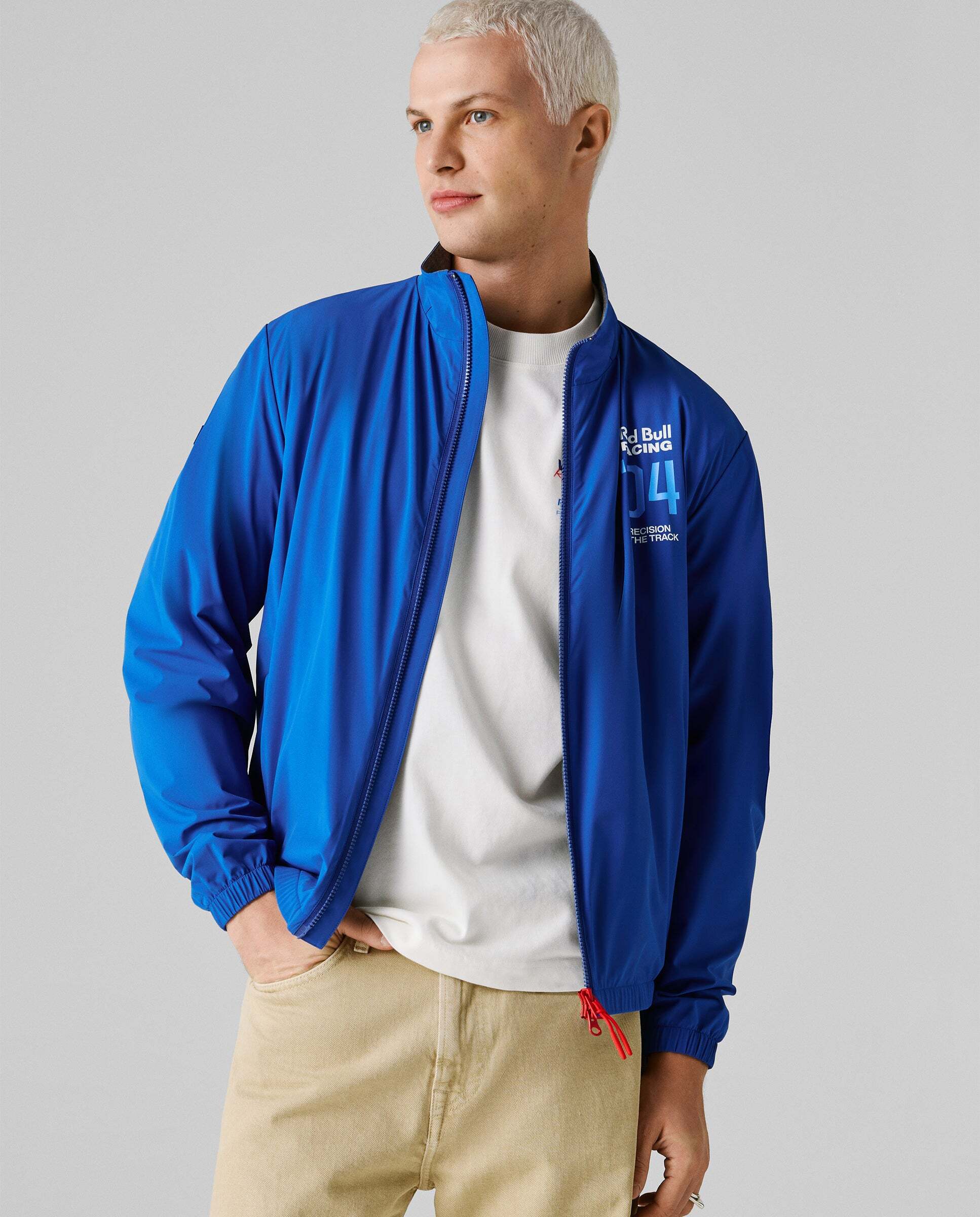 Pepe Jeans - Chubasquero de hombre cuello alto con logo.