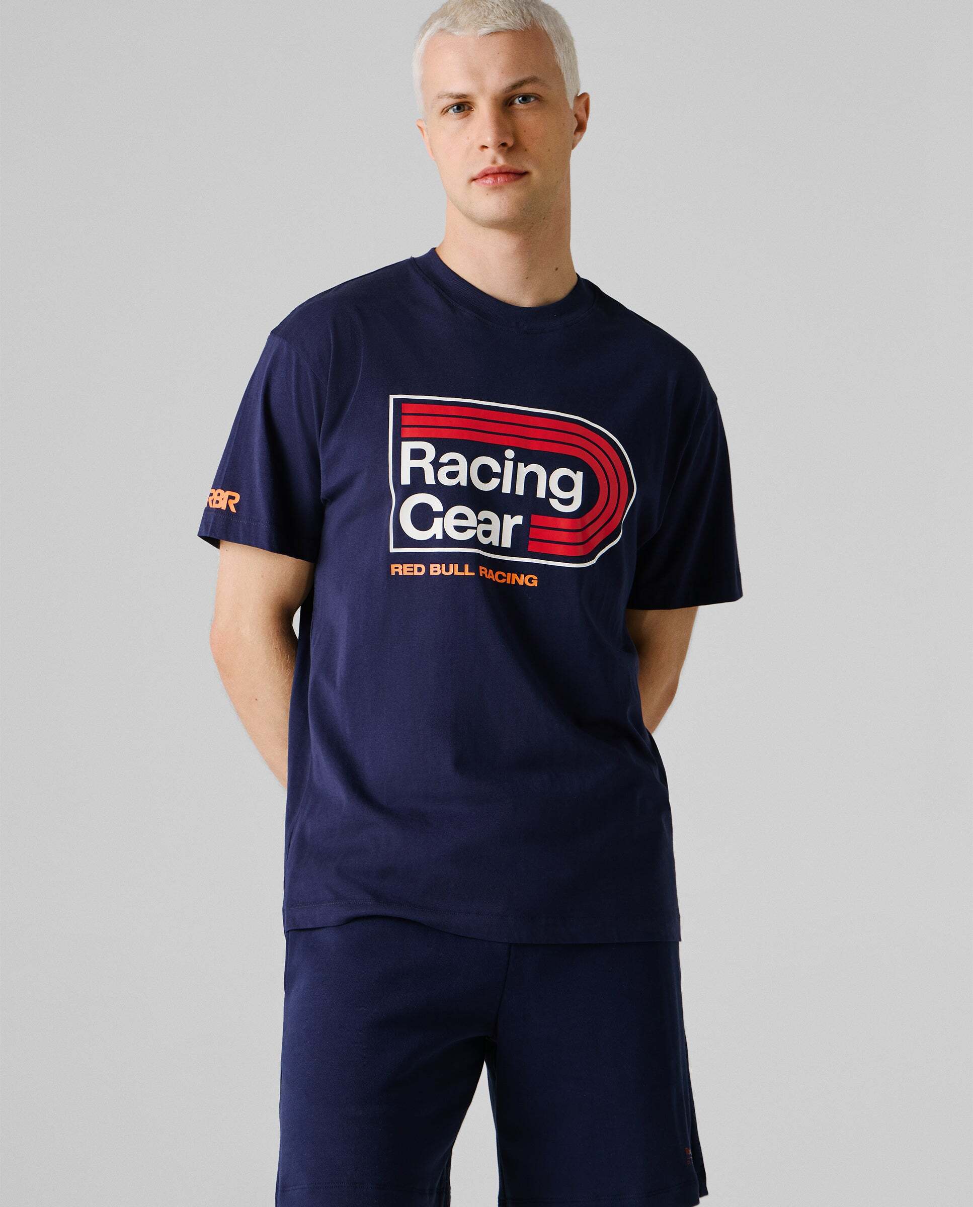 Pepe Jeans - Camiseta de hombre gr�fico estampado fit regular Red Bull Racing.