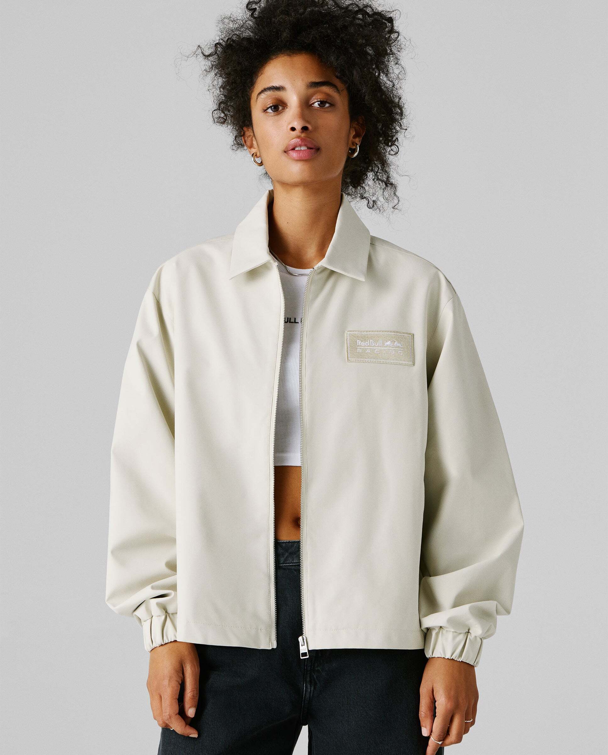 Pepe Jeans - Chaqueta bomber de mujer de lona red bull racing.