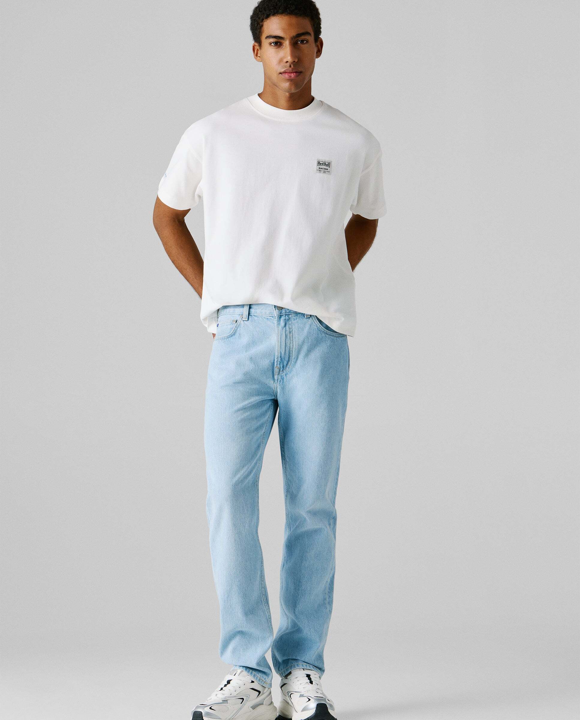 Pepe Jeans - Vaquero de hombre fit recto y tiro regular Red Bull Racing.