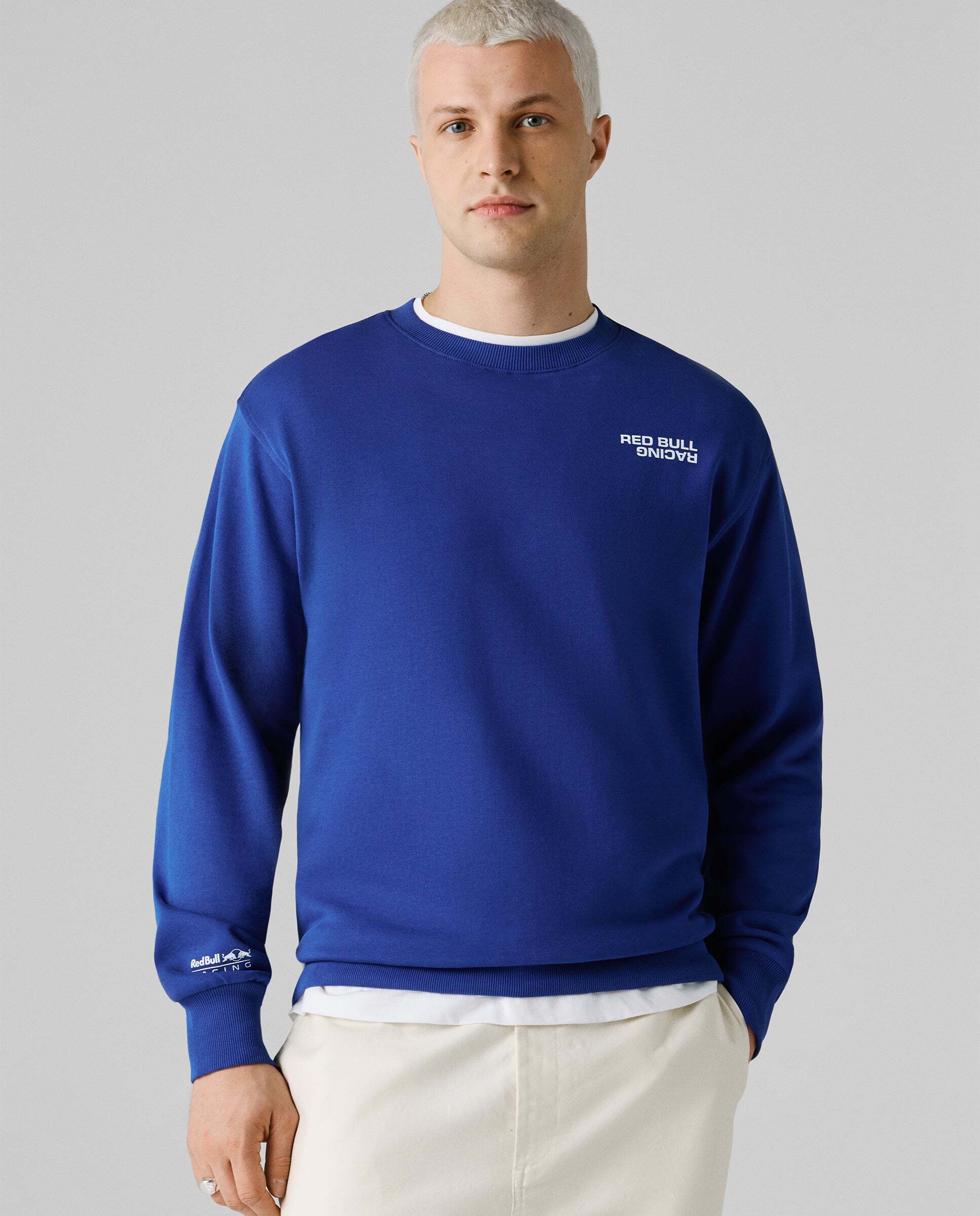Imagen 0 de Sudadera de hombre cuello redondo fit regular red bull racing Azul oscuro