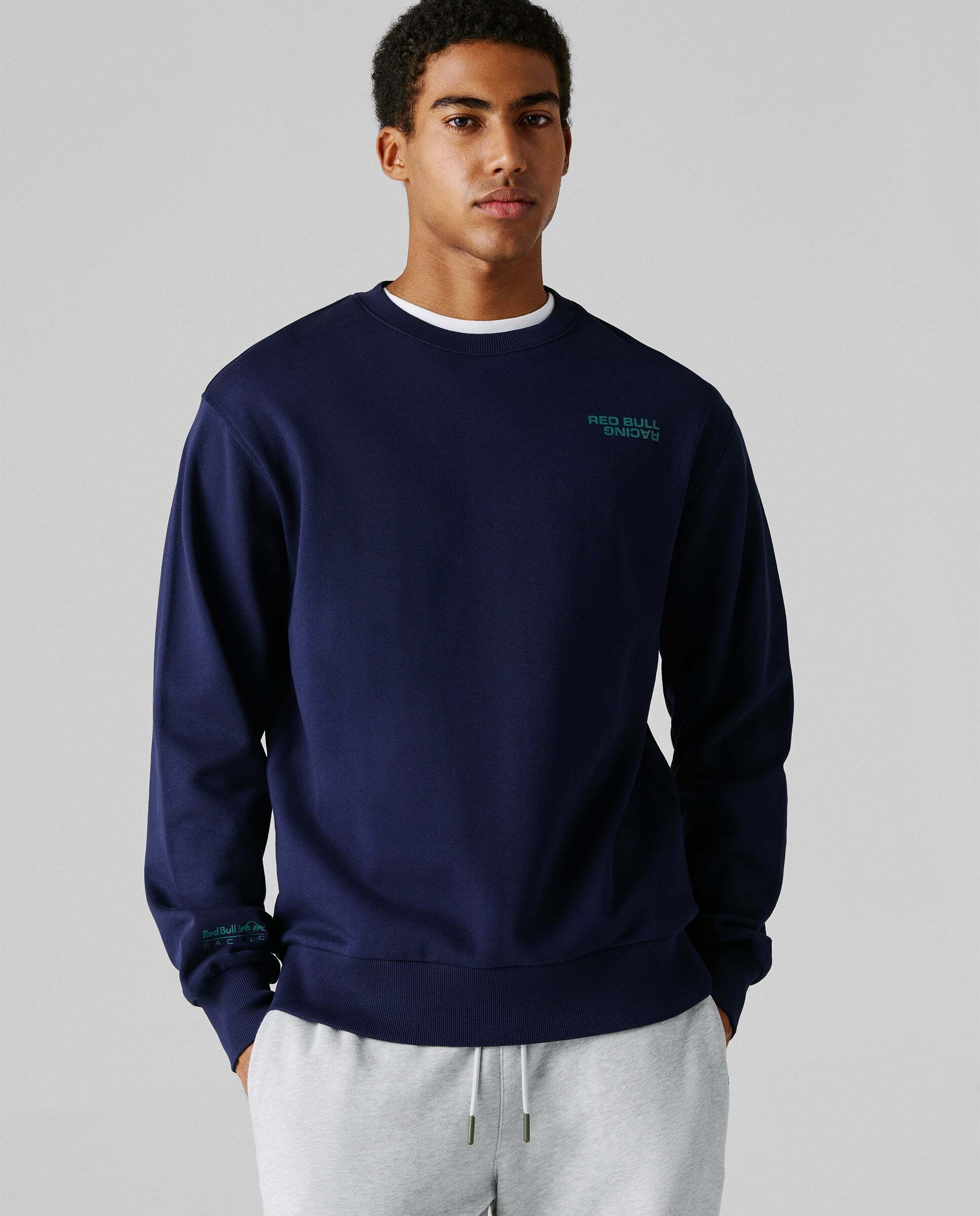 Sudadera de hombre cuello redondo fit regular red bull racing Azul oscuro Pepe Jeans Azul oscuro-1