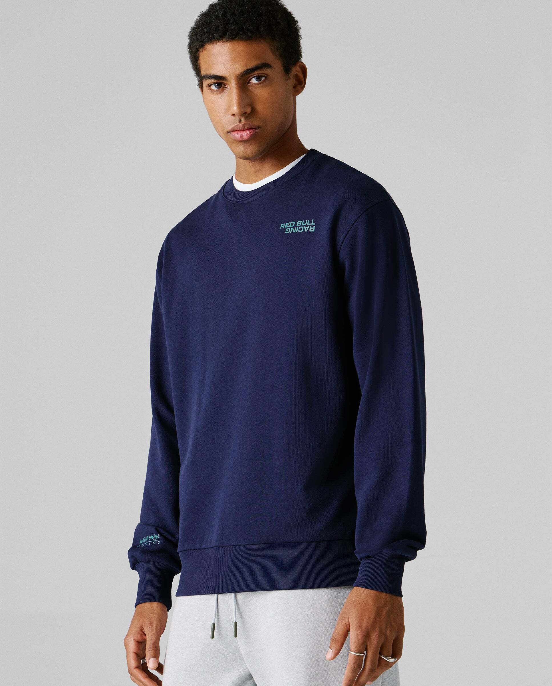 Sudadera de hombre cuello redondo fit regular red bull racing Azul oscuro Pepe Jeans Azul oscuro-6