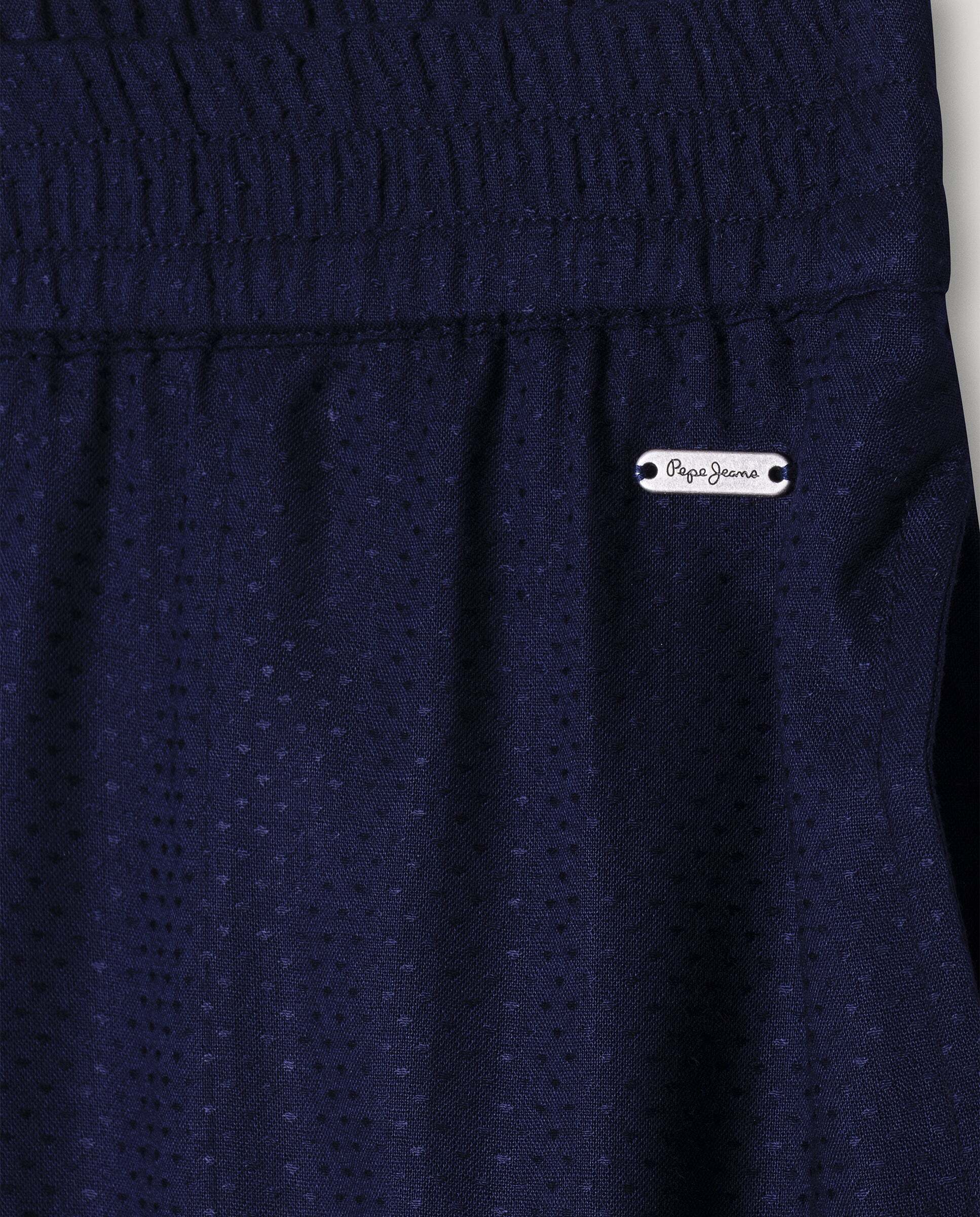 Pantalón ceremonia Hayess de niña - Pepe Jeans - Azul marino Azul marino-2