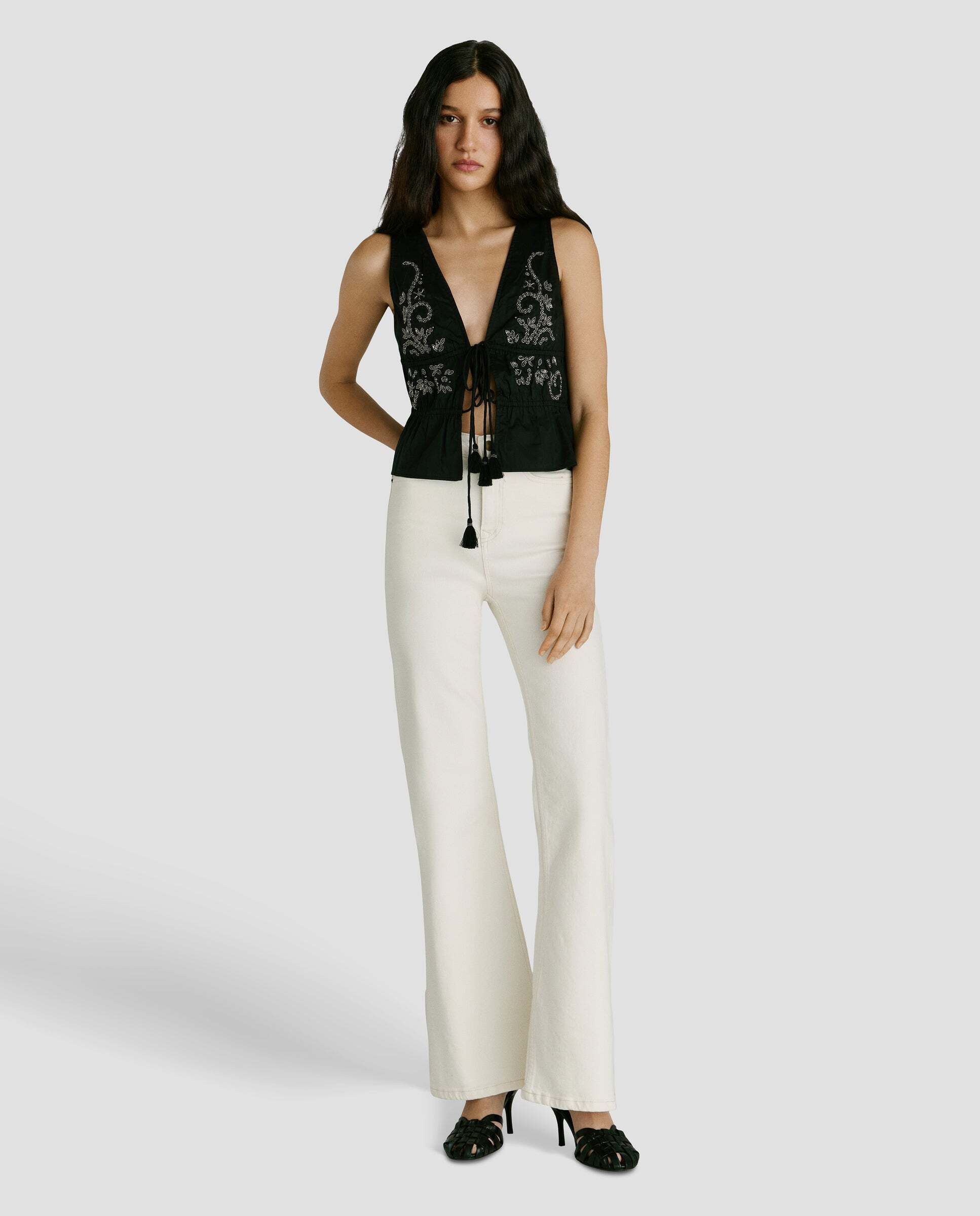 Pepe Jeans - Jeans de mujer fit flare y tiro alto - willa.