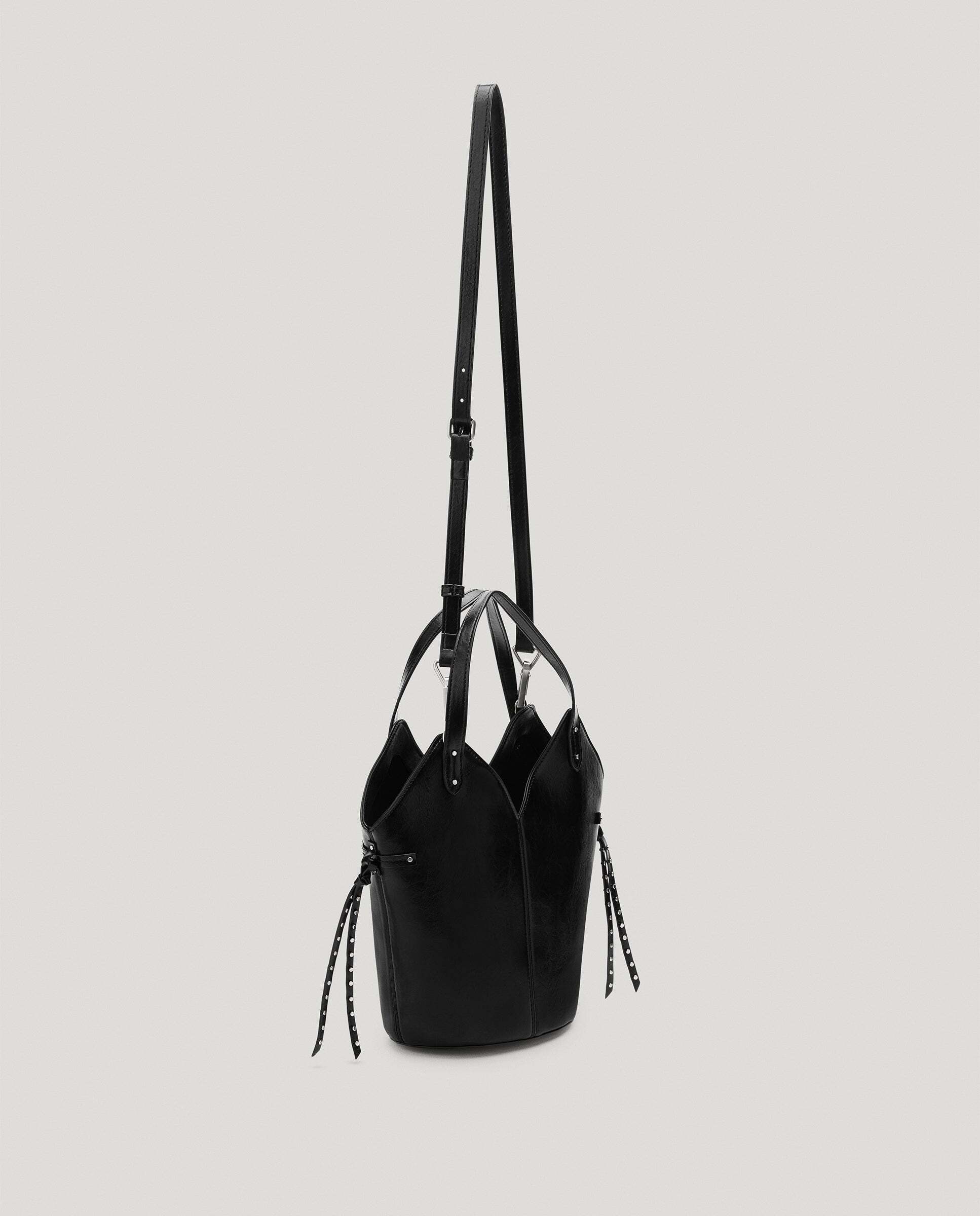 Bandolera de mujer efecto piel - Pepe Jeans - Negro Negro-2