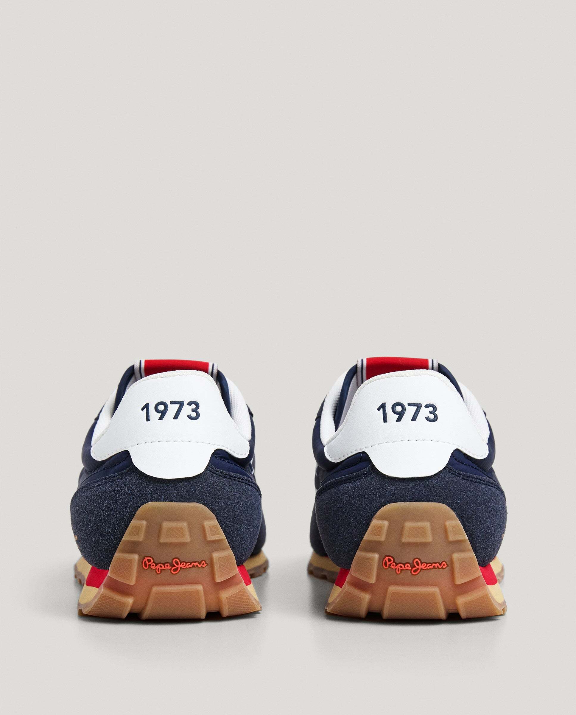 Jason - Pepe Jeans - zapatillas running retro - Azul Azul-4