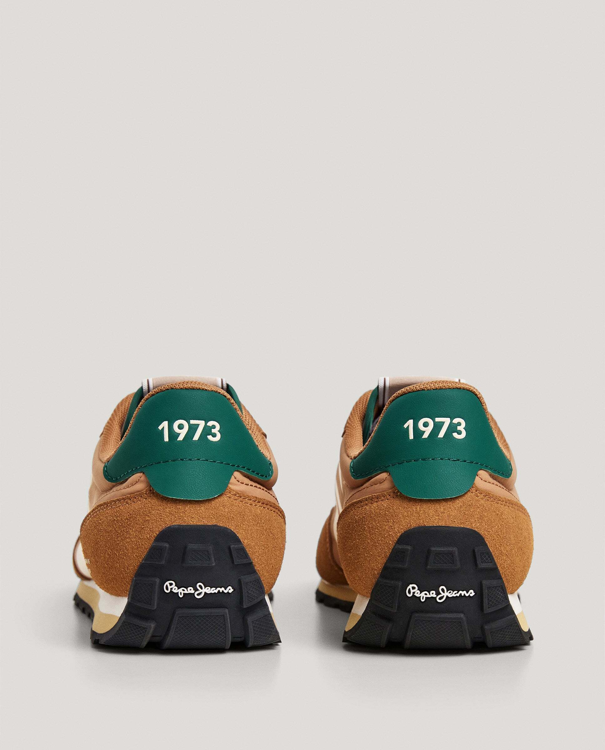Jason - Pepe Jeans - zapatillas running retro - Marrón Marrón-4